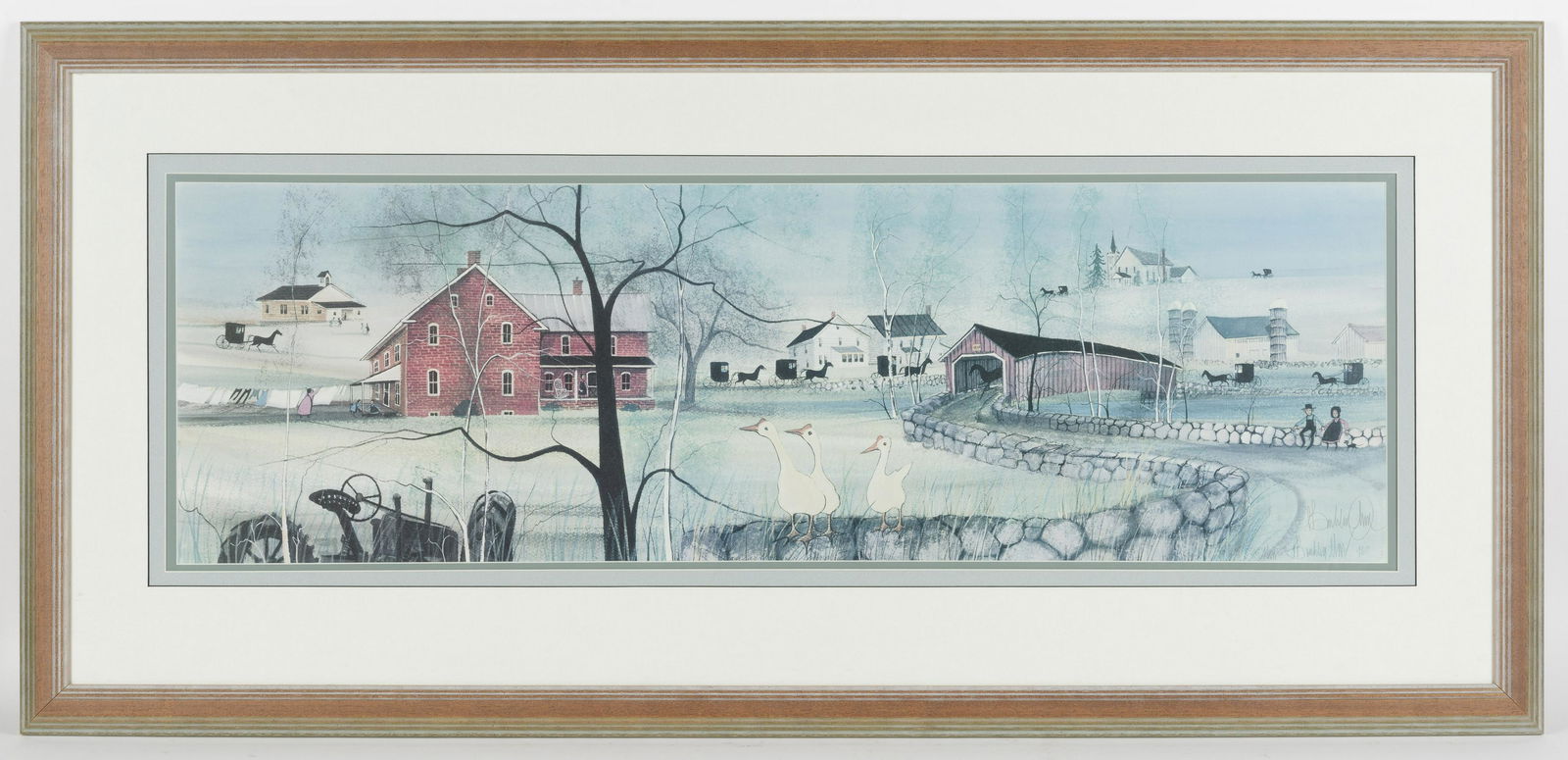P Buckley Moss Lancaster Mennonites Print (1 of 3)