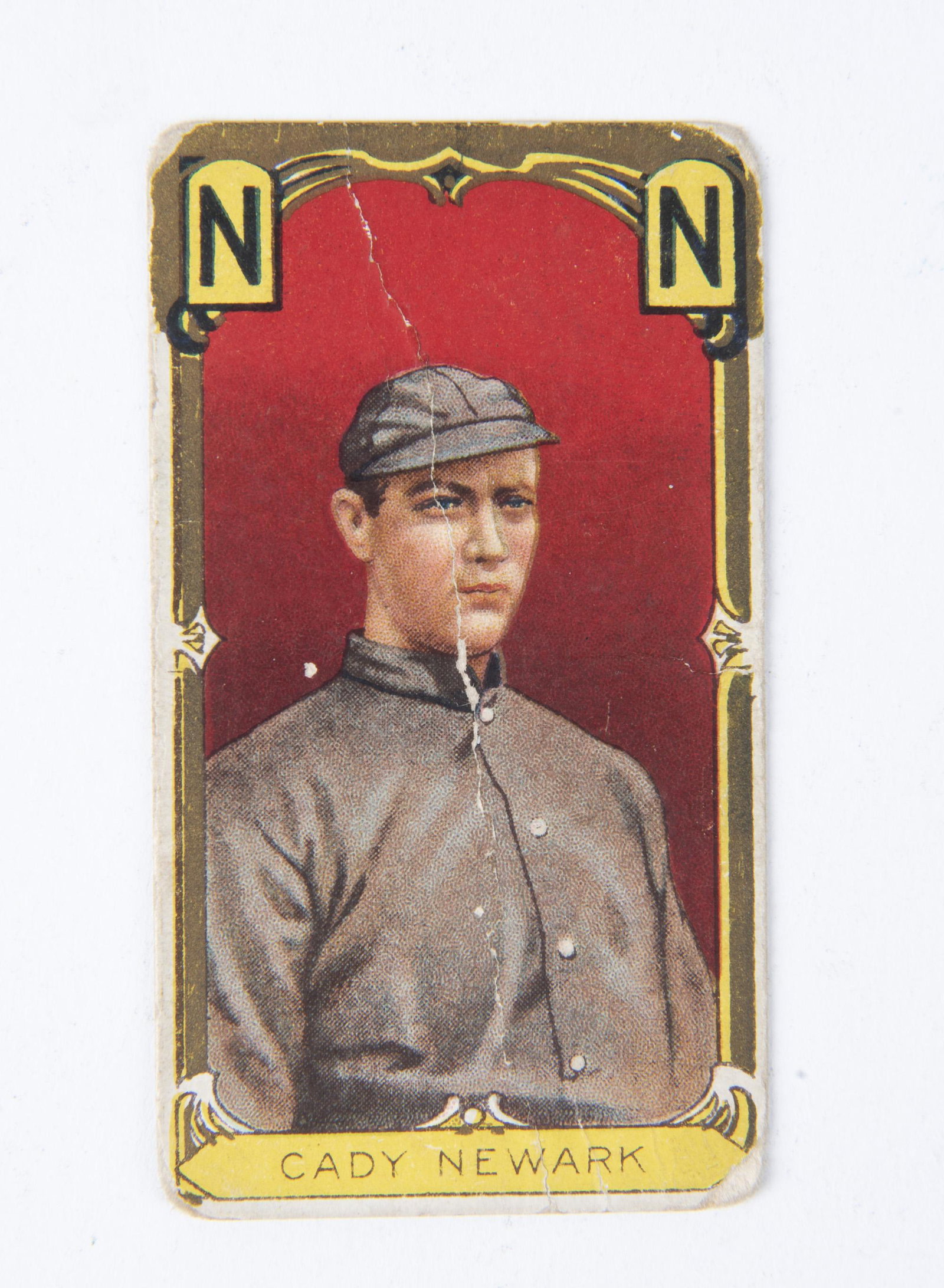 T205 1911 Gold Border Forrest D. Cady: Hassan back. Minor League. Good IMPORTANT: Before bidding, please read the terms and conditions below. When you registered for the auction you agreed to these terms and will be required to comply with