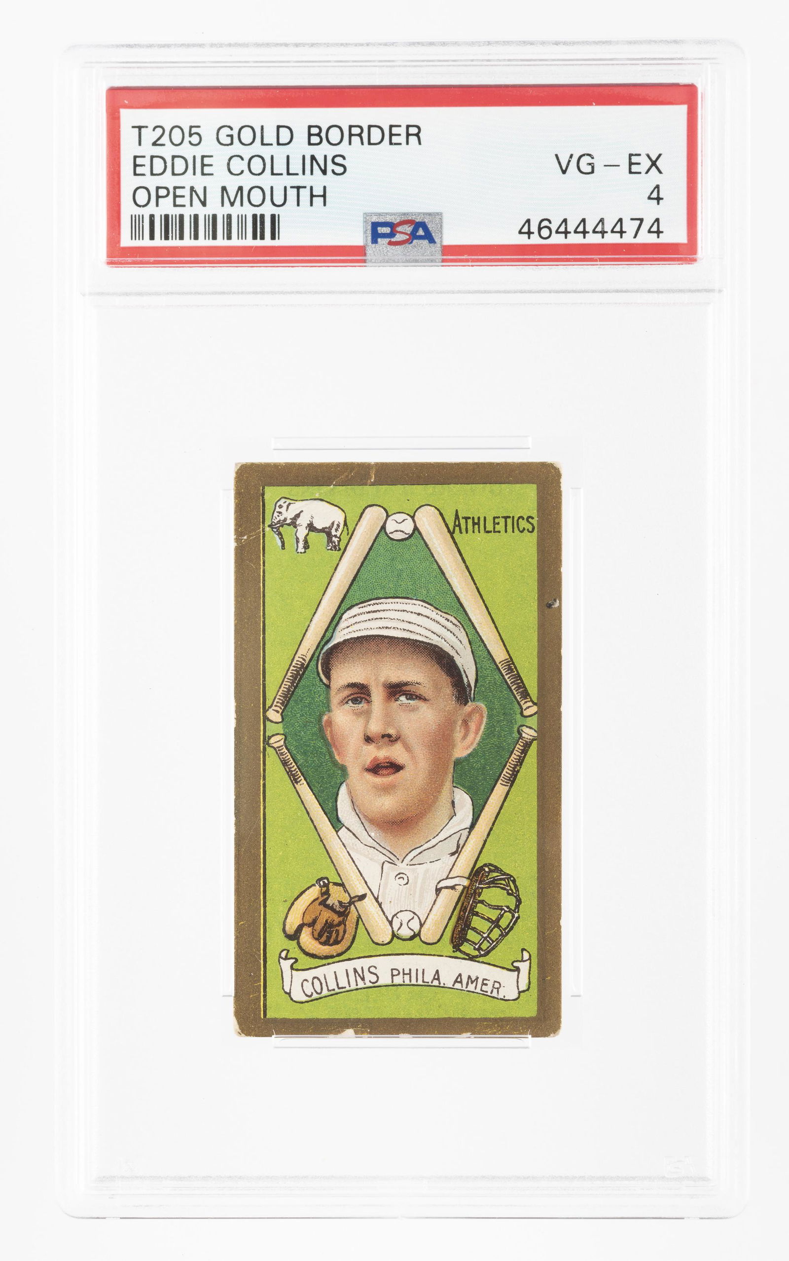 T205 1911 Gold Border Collins (PSA 4) (1 of 2)