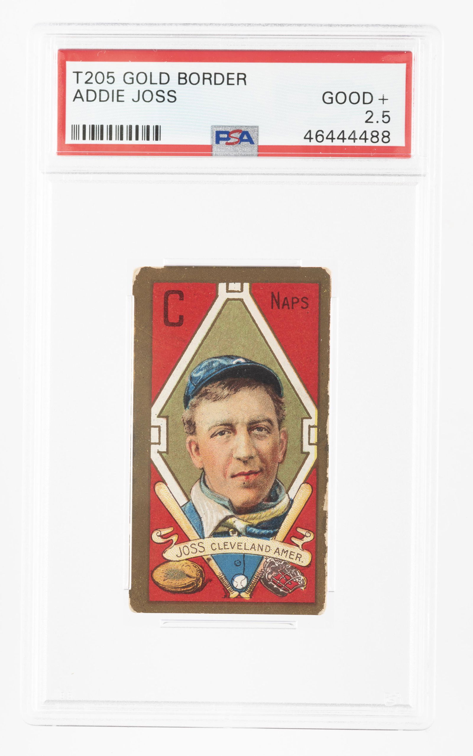 T205 1911 Gold Border Joss (PSA 2.5) (1 of 2)