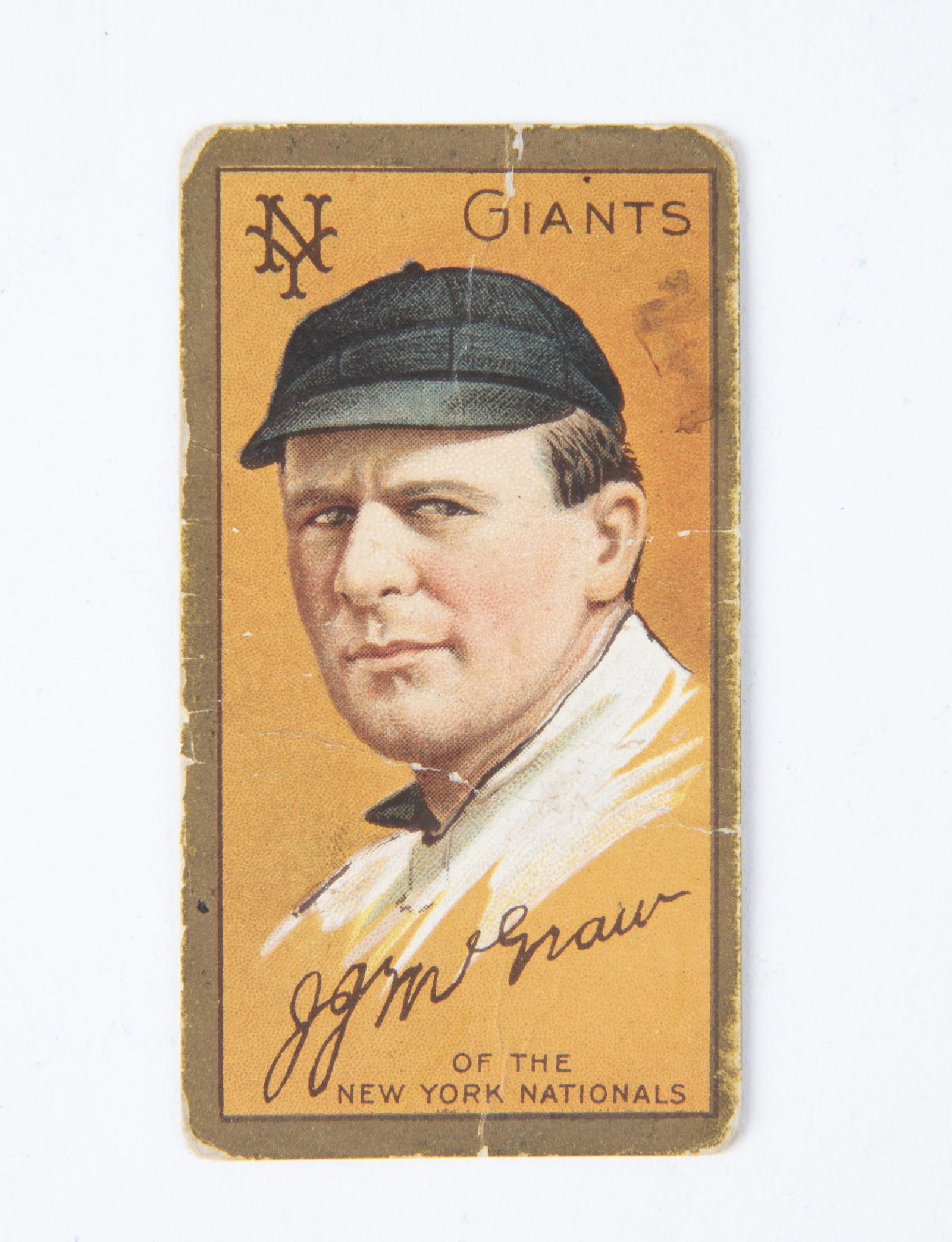 T205 1911 Gold Border John J. McGraw (1 of 2)