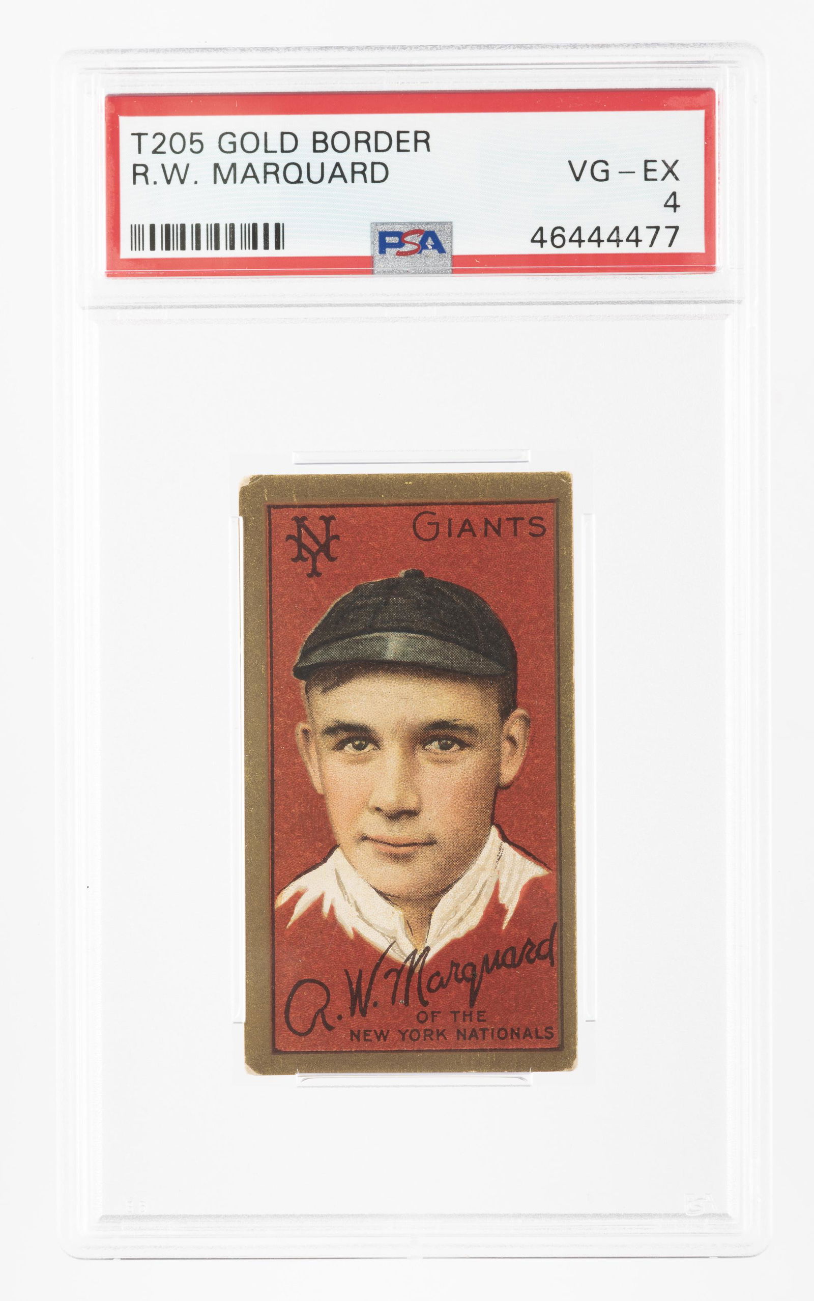 T205 1911 Gold Border Marquard (PSA 4) (1 of 2)