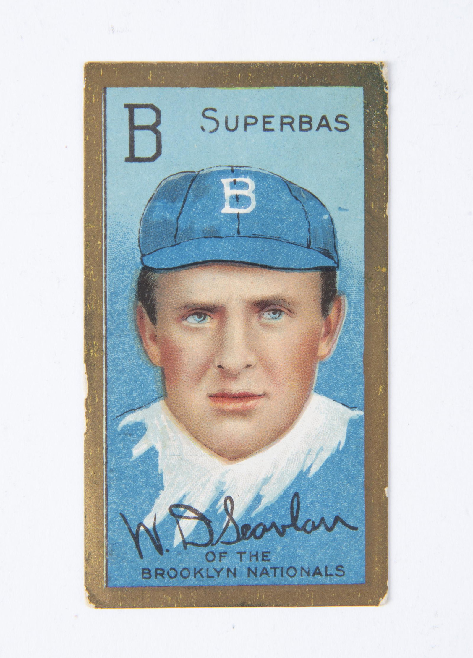 T205 1911 Gold Border W. D. Scanlan: Polar Bear back. VG IMPORTANT: Before bidding, please read the terms and conditions below. When you registered for the auction you agreed to these terms and will be required to comply with them.