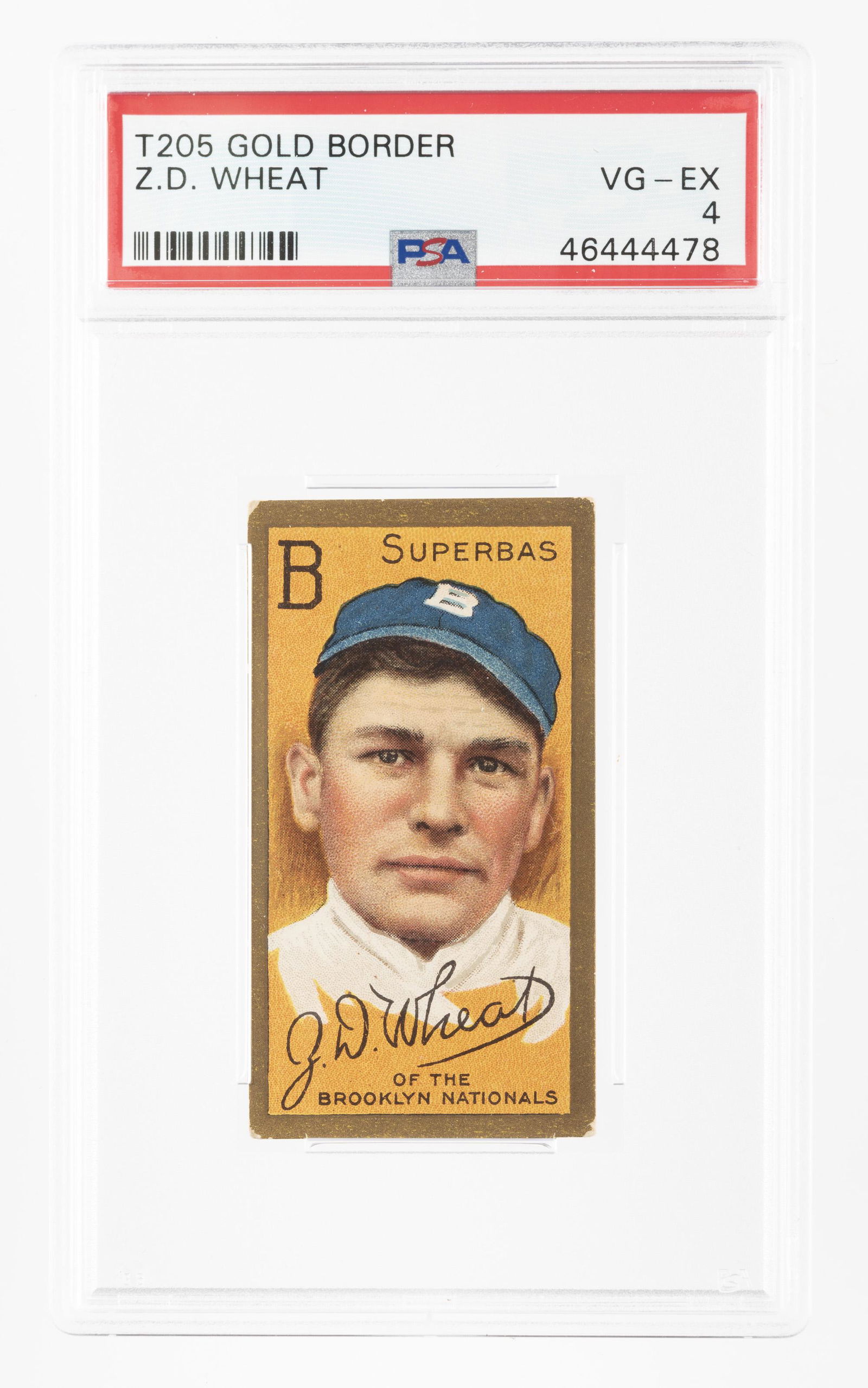 T205 1911 Gold Border Wheat (PSA 4) (1 of 2)