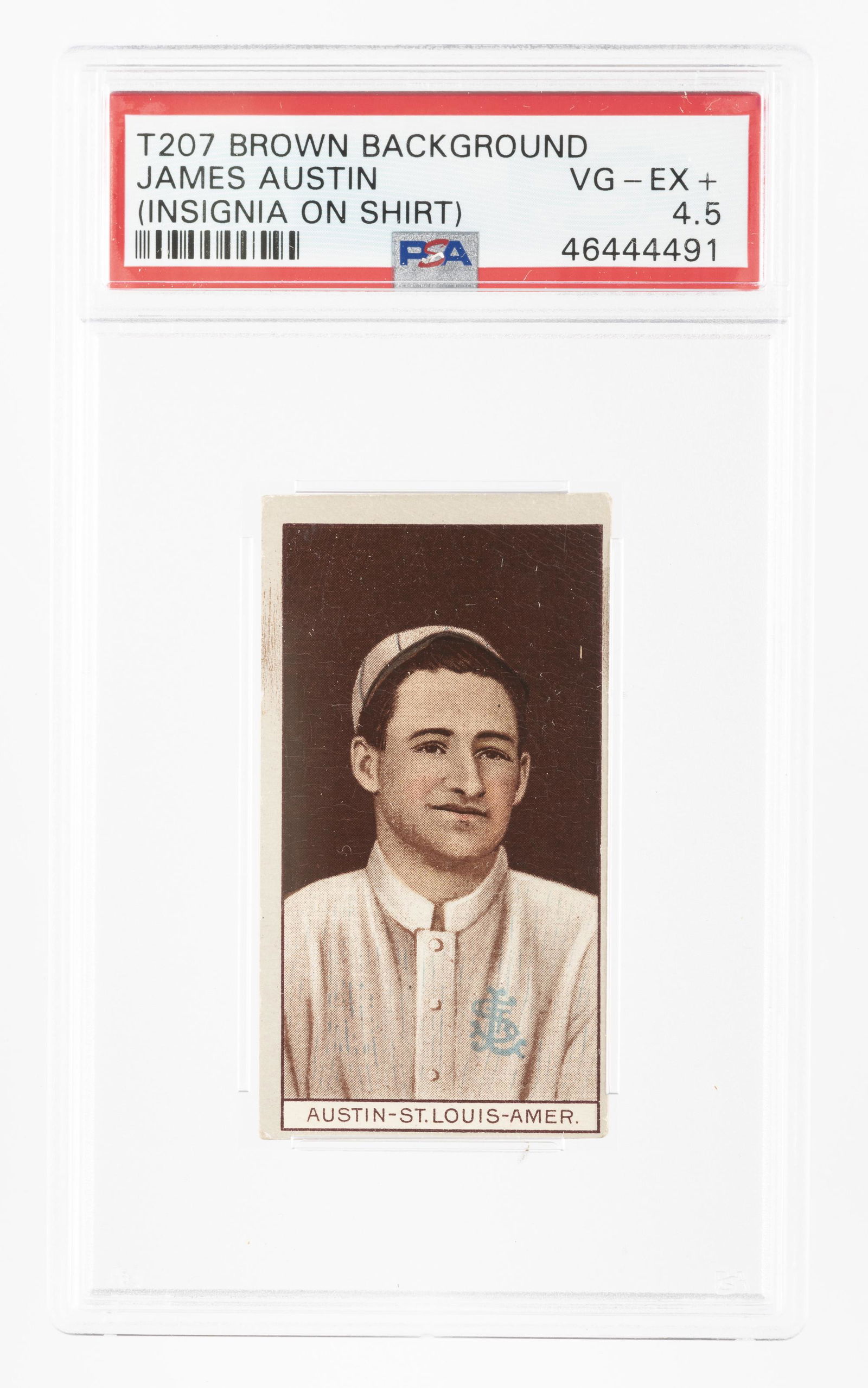 T207 1912 Brown Background Austin (PSA 4.5) (1 of 2)