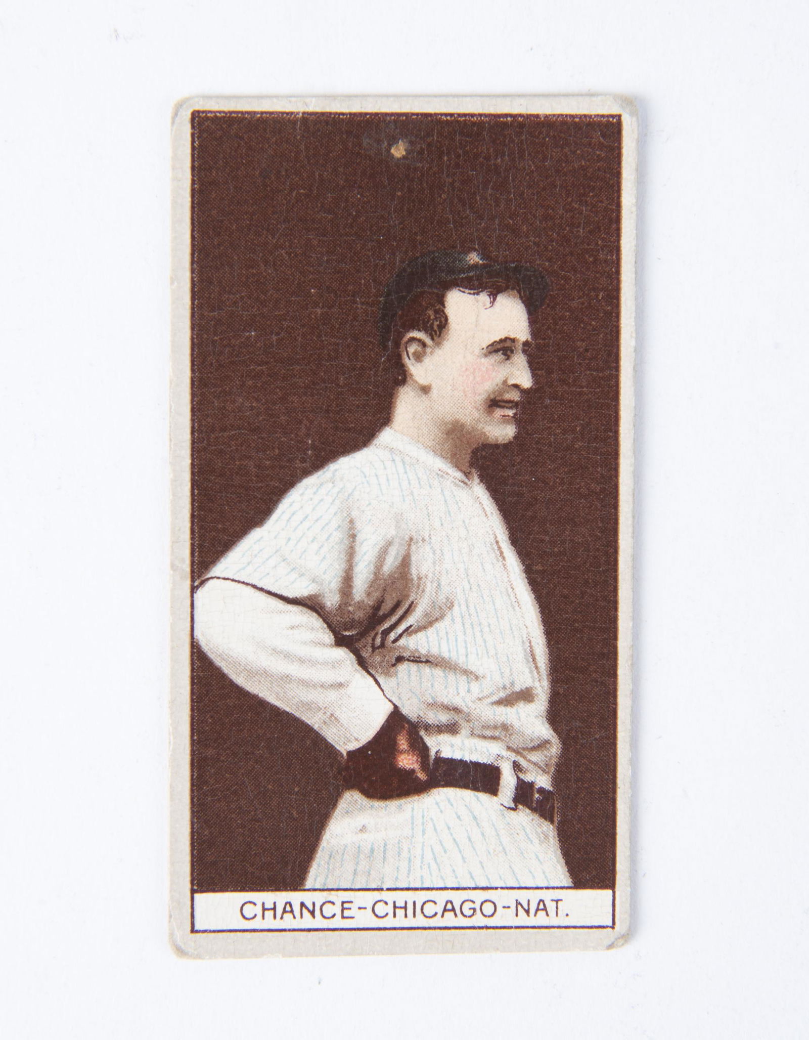 T207 1912 Brown Background Frank Leroy Chance (1 of 2)