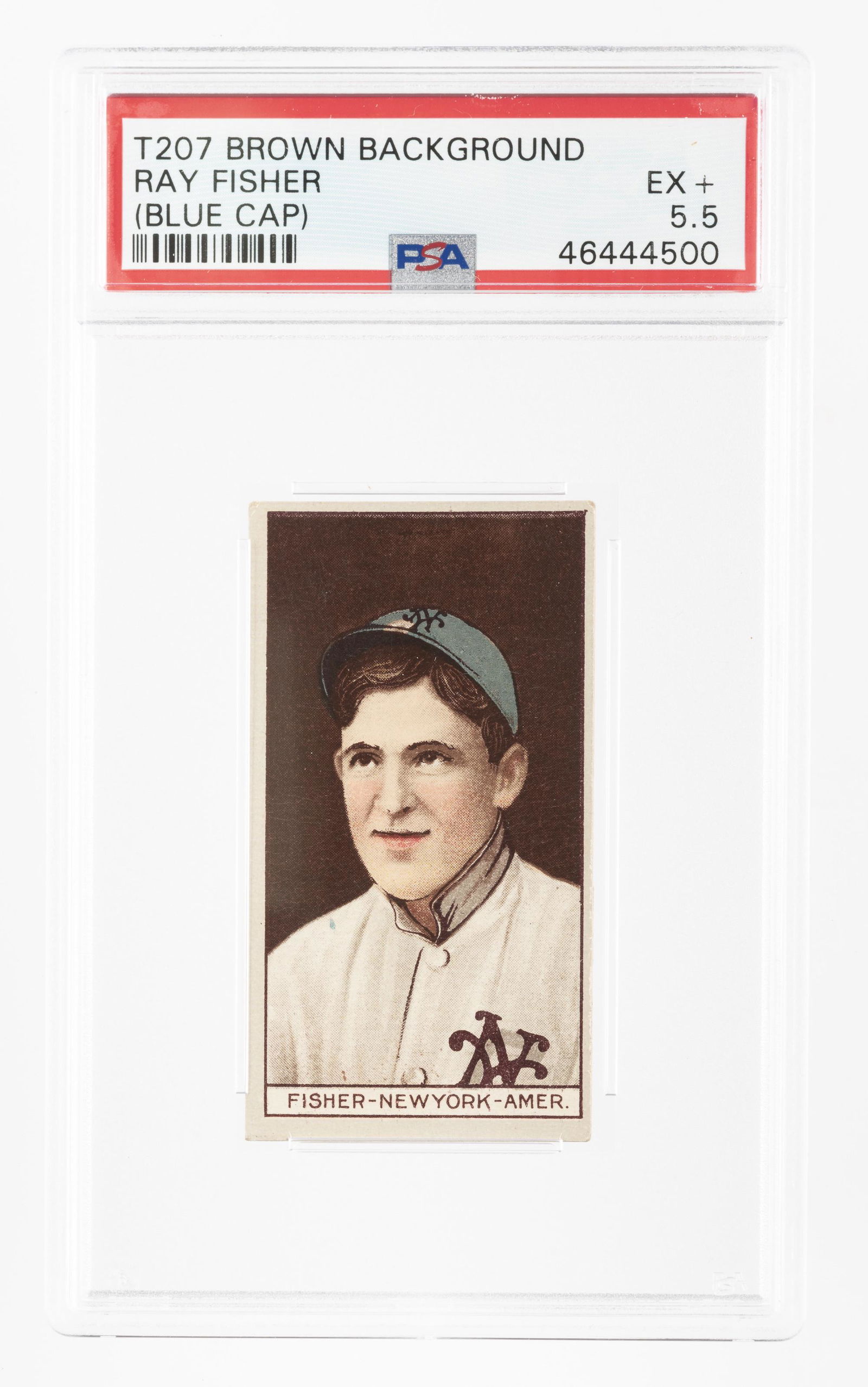 T207 1912 Brown Background Fisher (PSA 5.5) (1 of 2)