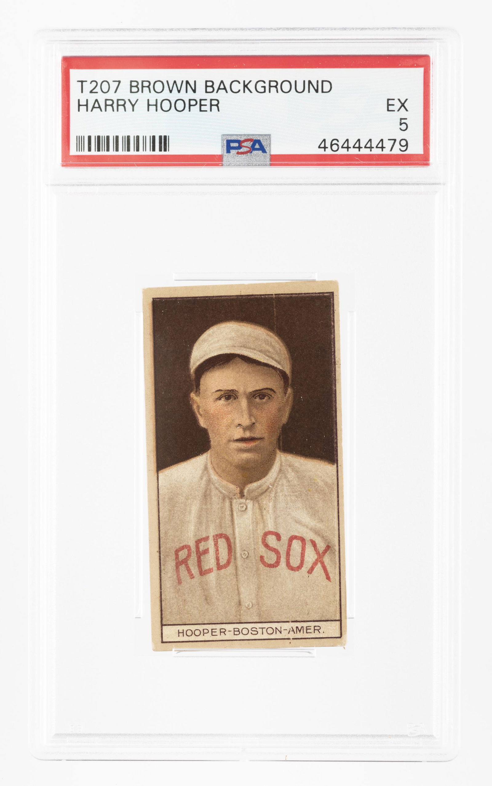 T207 1912 Brown Background Hooper (PSA 5) (1 of 2)