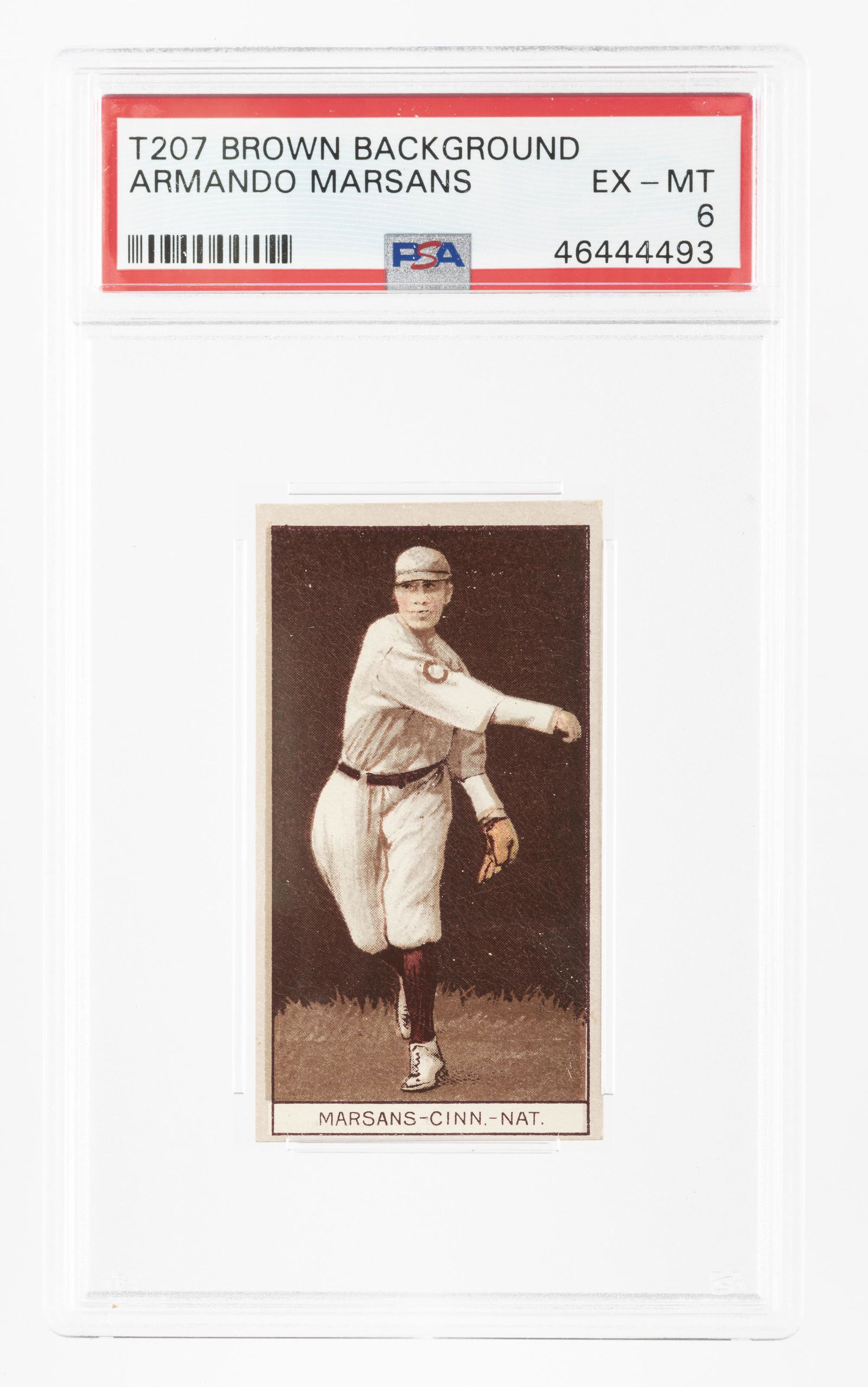 T207 1912 Brown Background Marsans (PSA 6) (1 of 2)