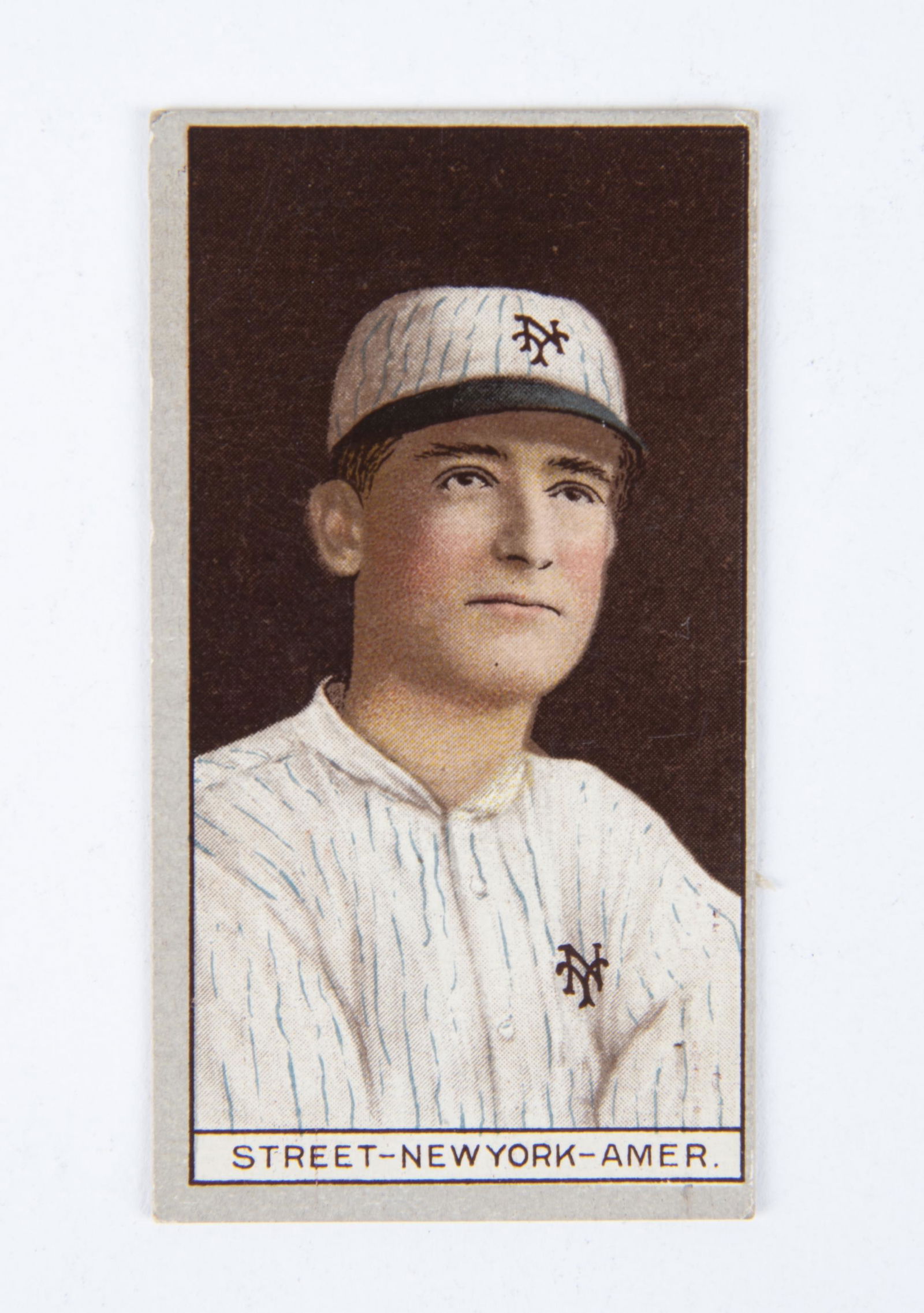 T207 1912 Brown Background Charles (Gabby) Street (1 of 2)