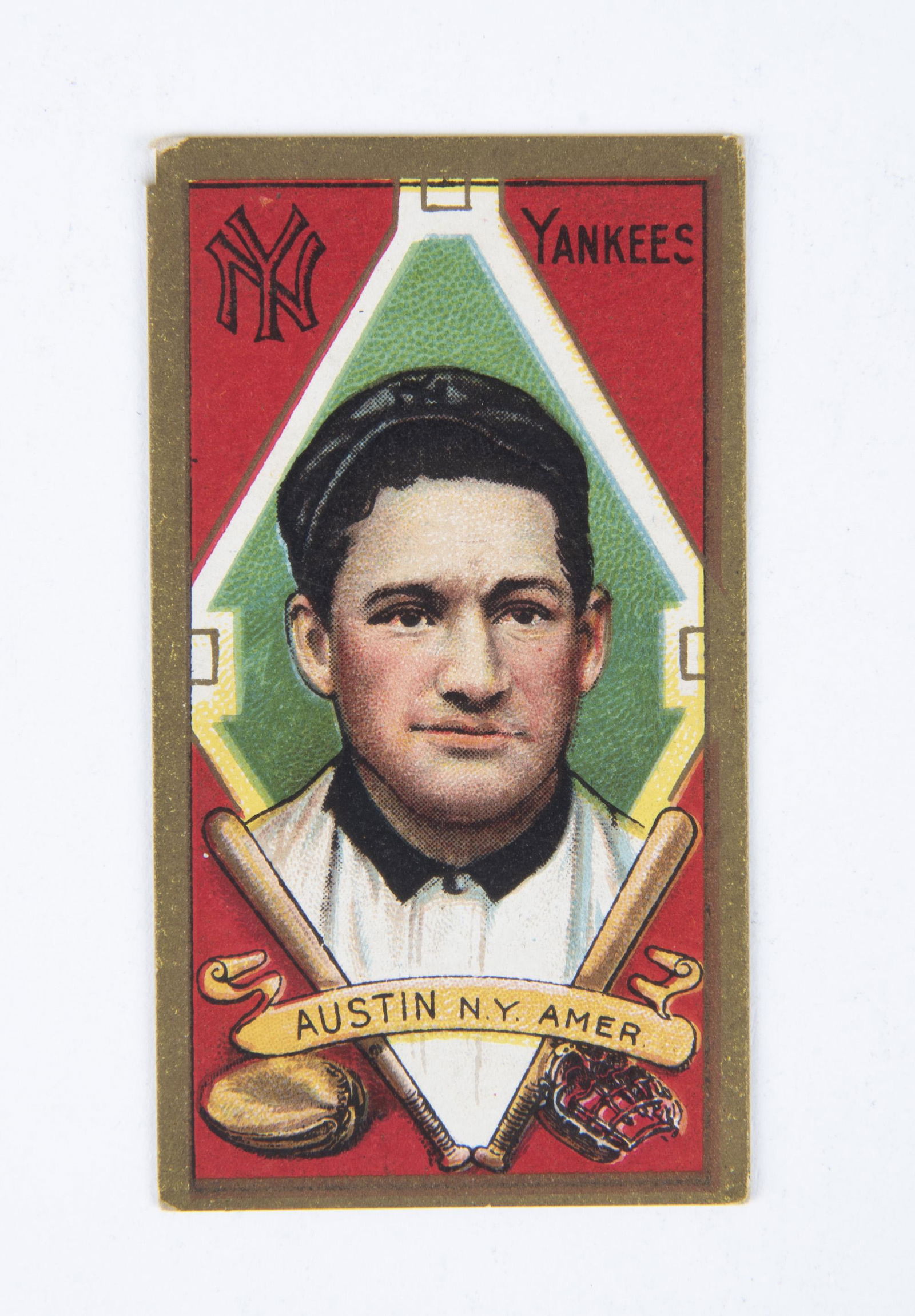T205 1911 Gold Border James Austin (1 of 2)