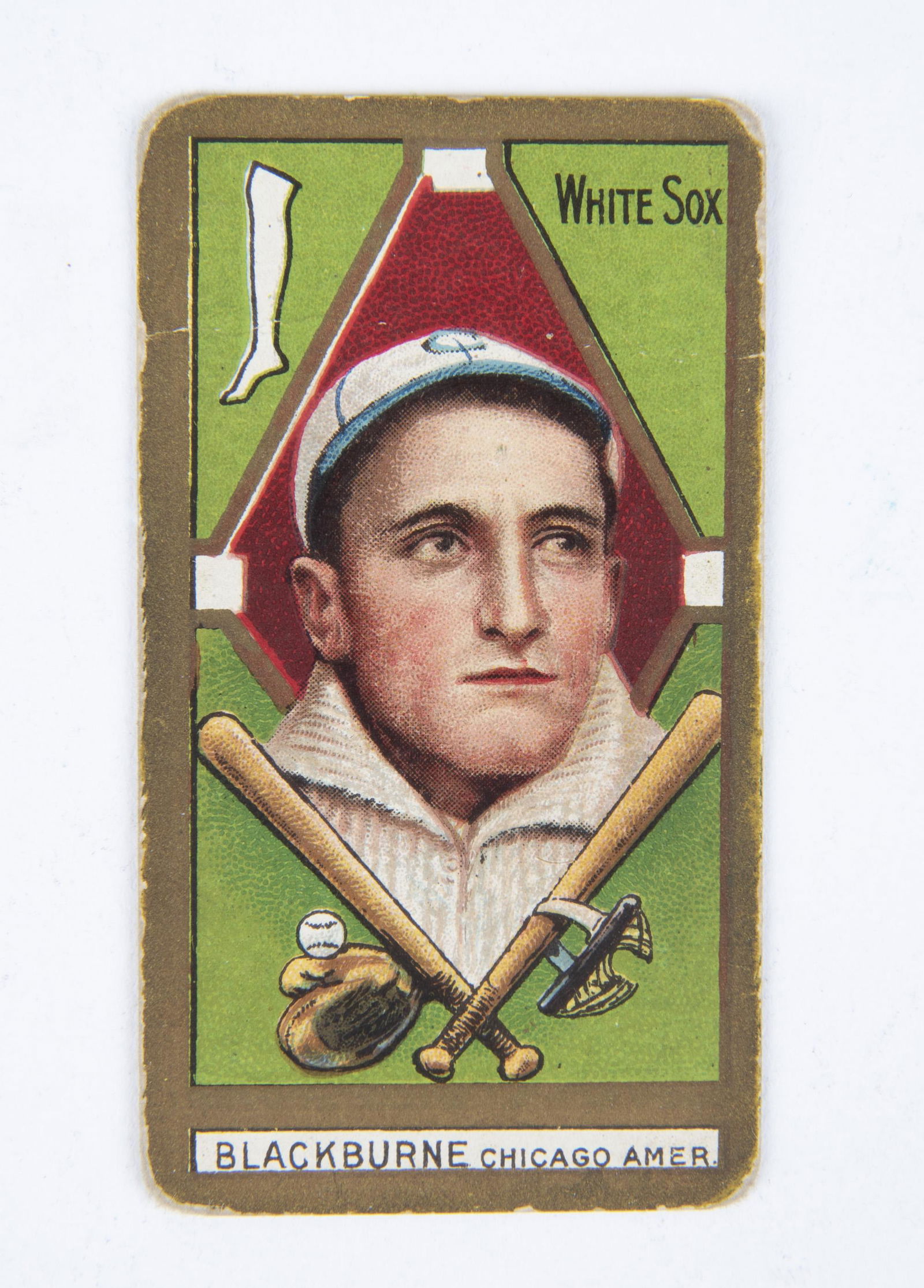 T205 1911 Gold Border Russell A. Blackburne (1 of 2)