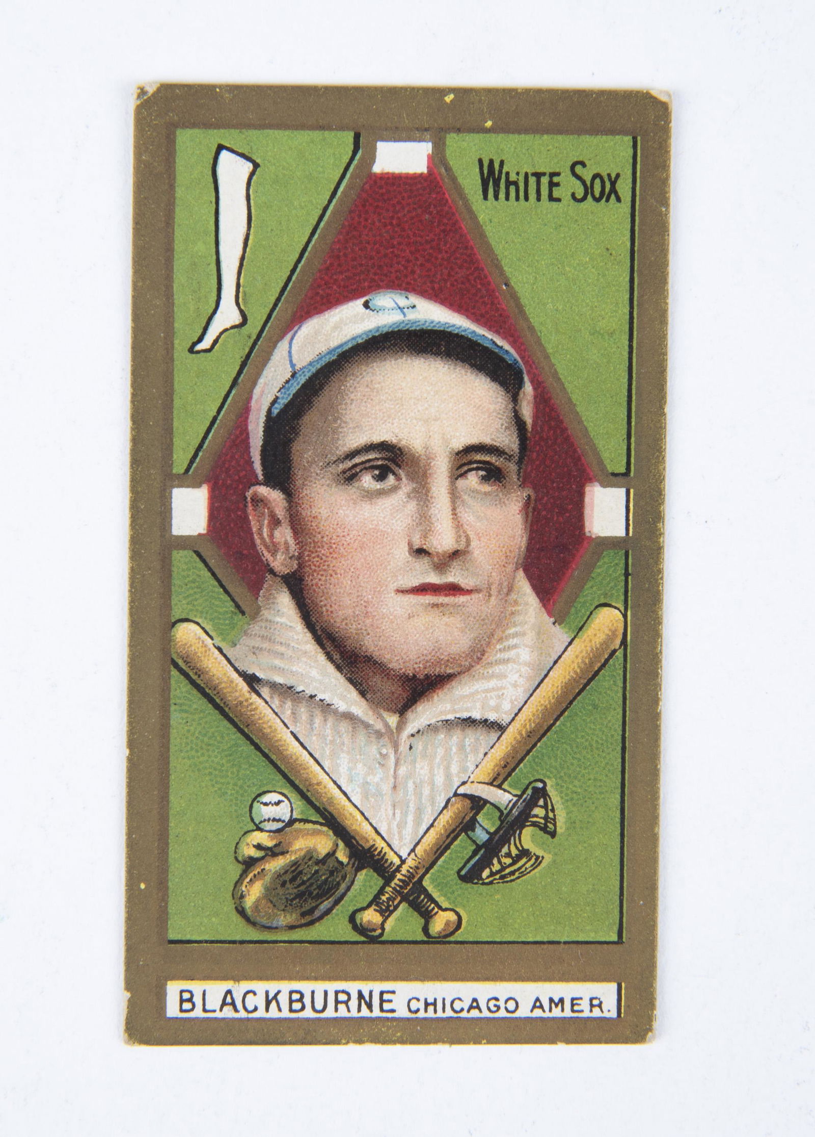 T205 1911 Gold Border Russell A. Blackburne (1 of 2)