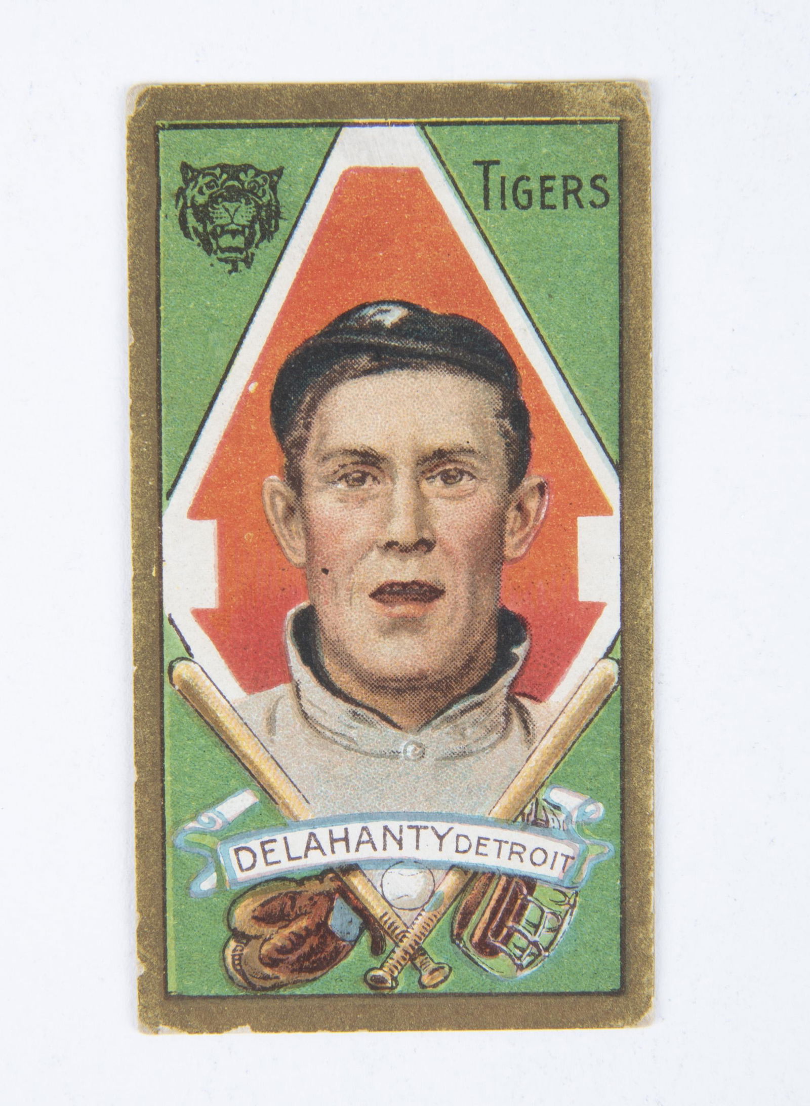 T205 1911 Gold Border James Delahanty (1 of 2)