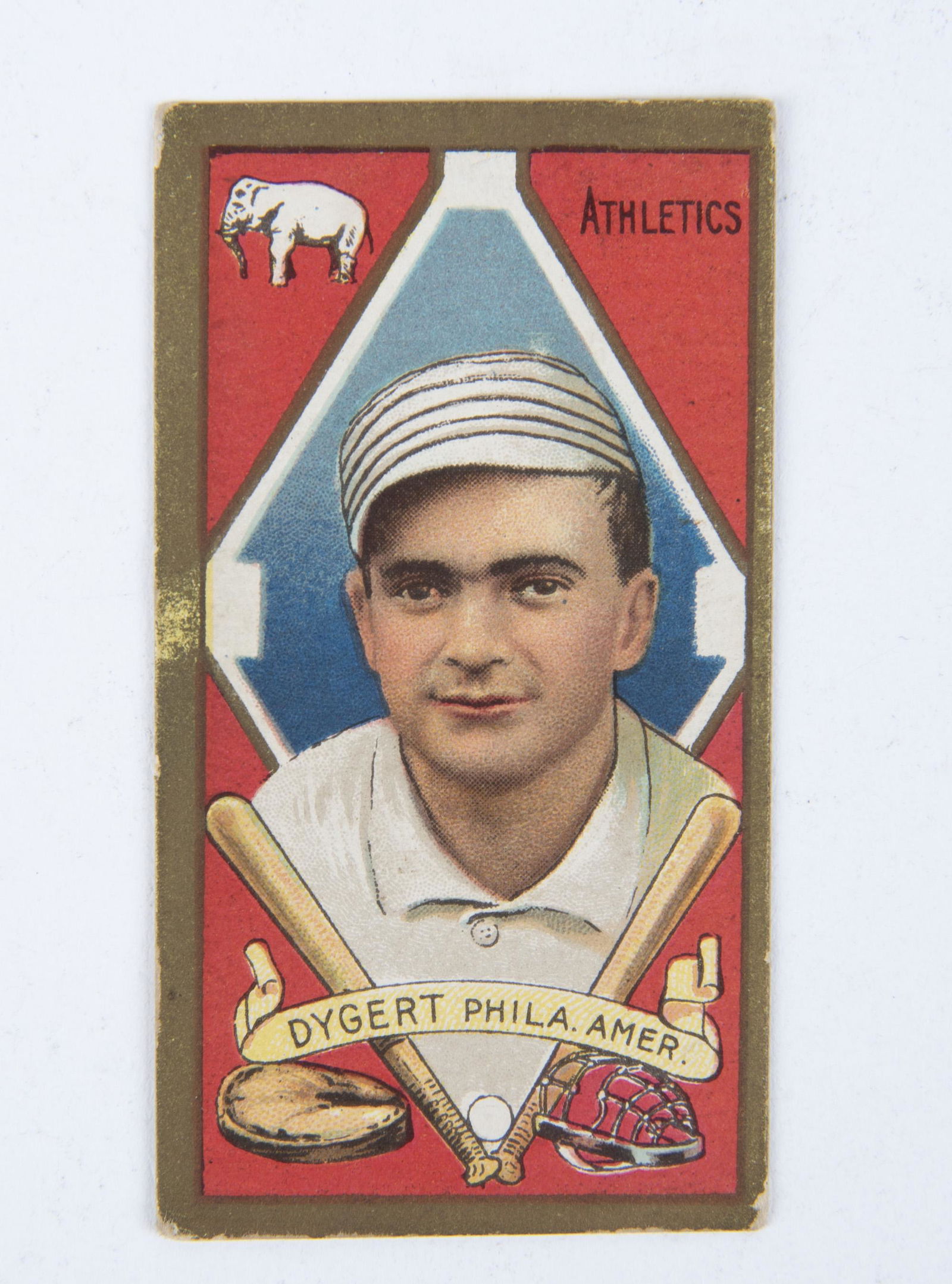 T205 1911 Gold Border James H. Dygert (1 of 2)