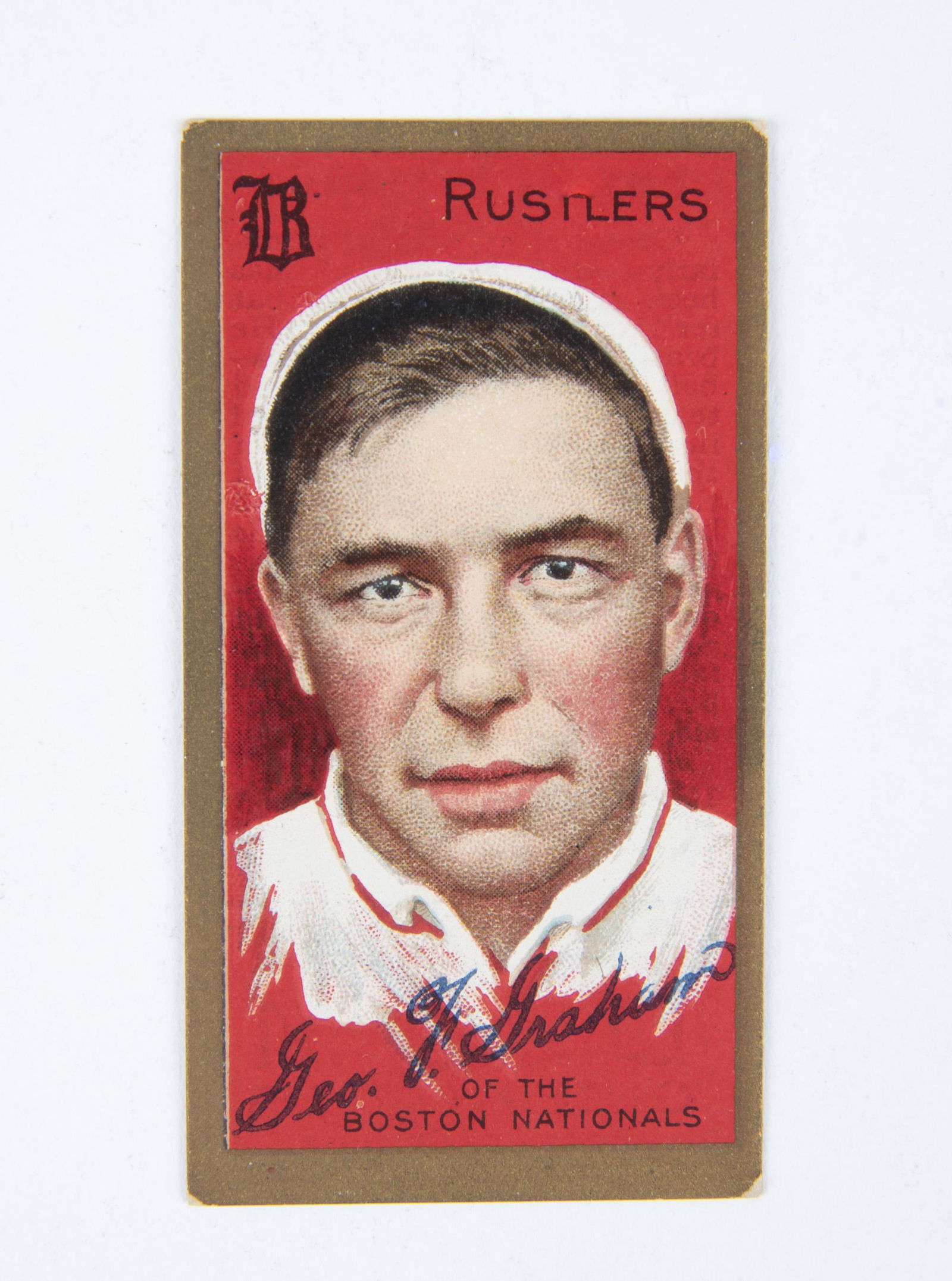 T205 1911 Gold Border George F. Graham (1 of 2)