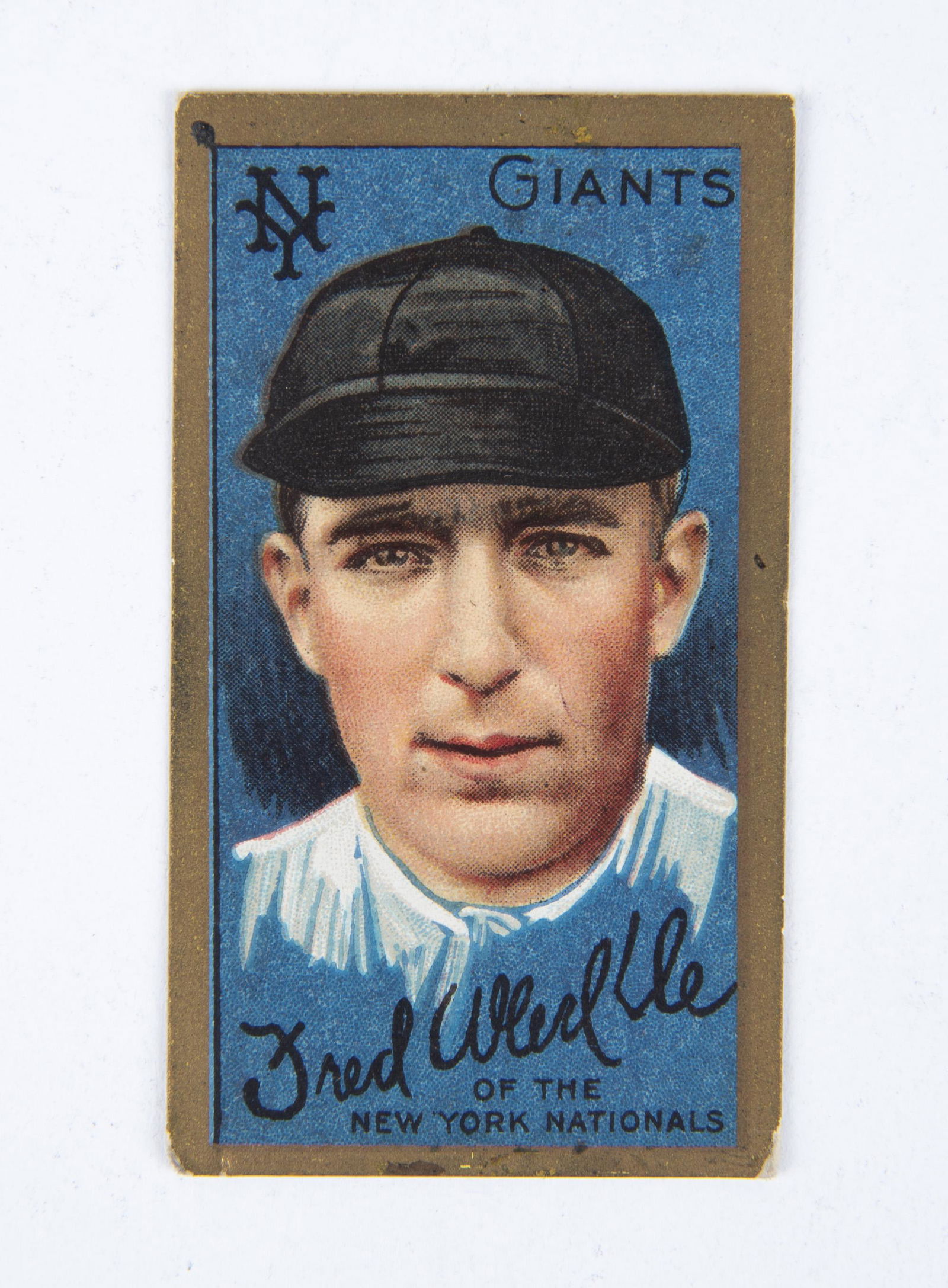 T205 1911 Gold Border Fred Merkle (1 of 2)
