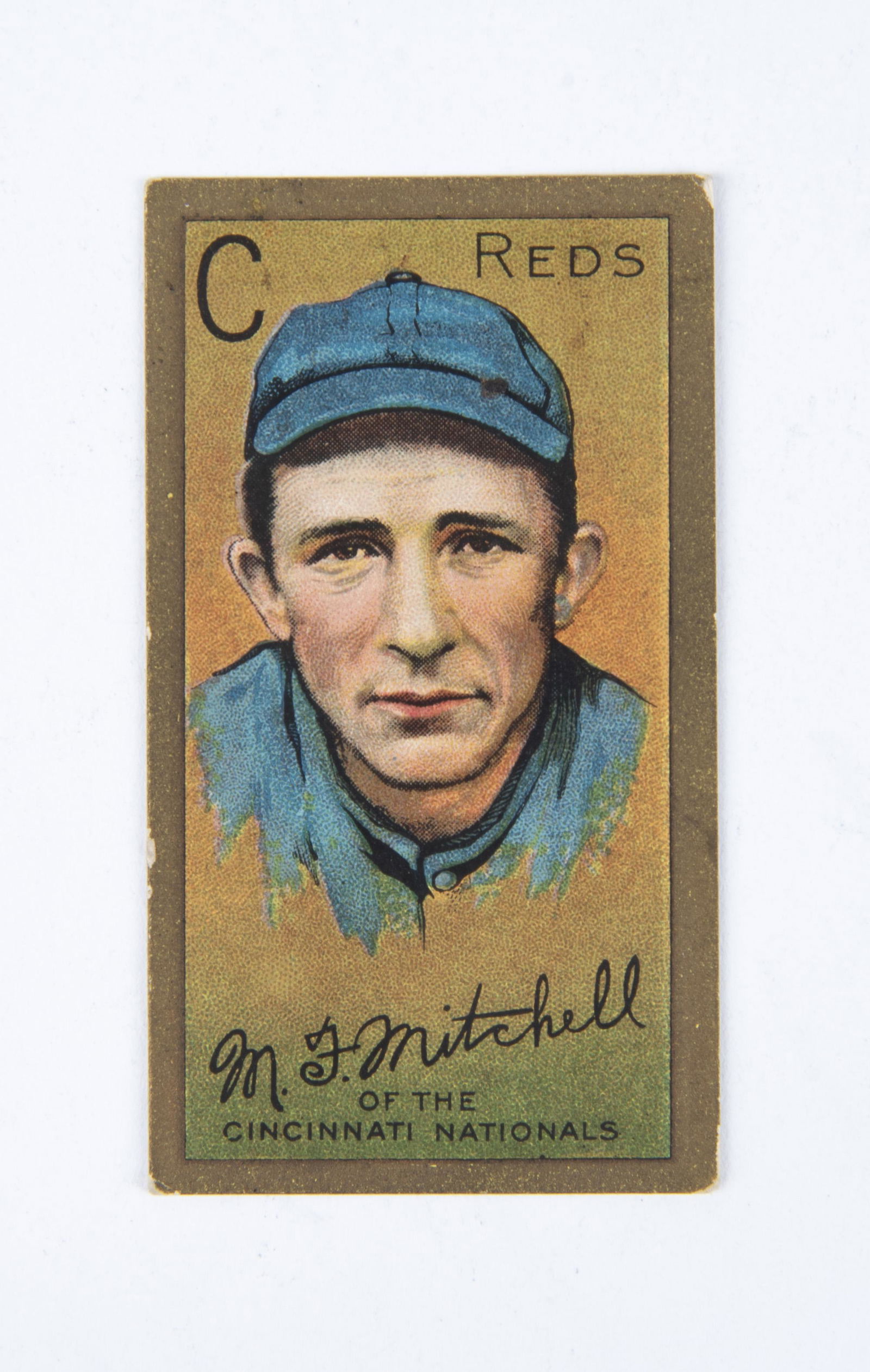 T205 1911 Gold Border Michael Mitchell (1 of 2)