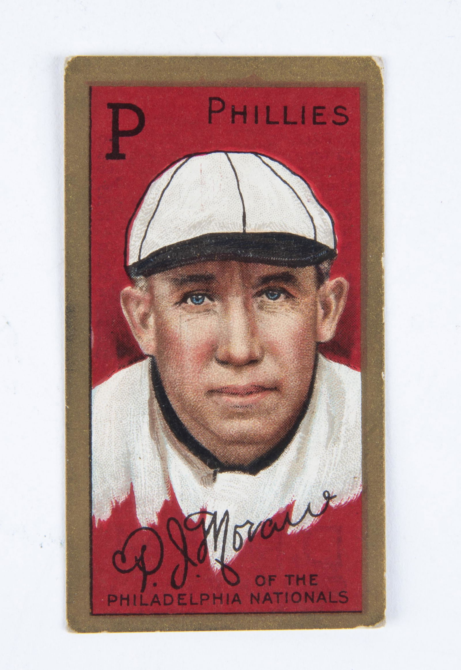 T205 1911 Gold Border P. J. Moran (1 of 2)