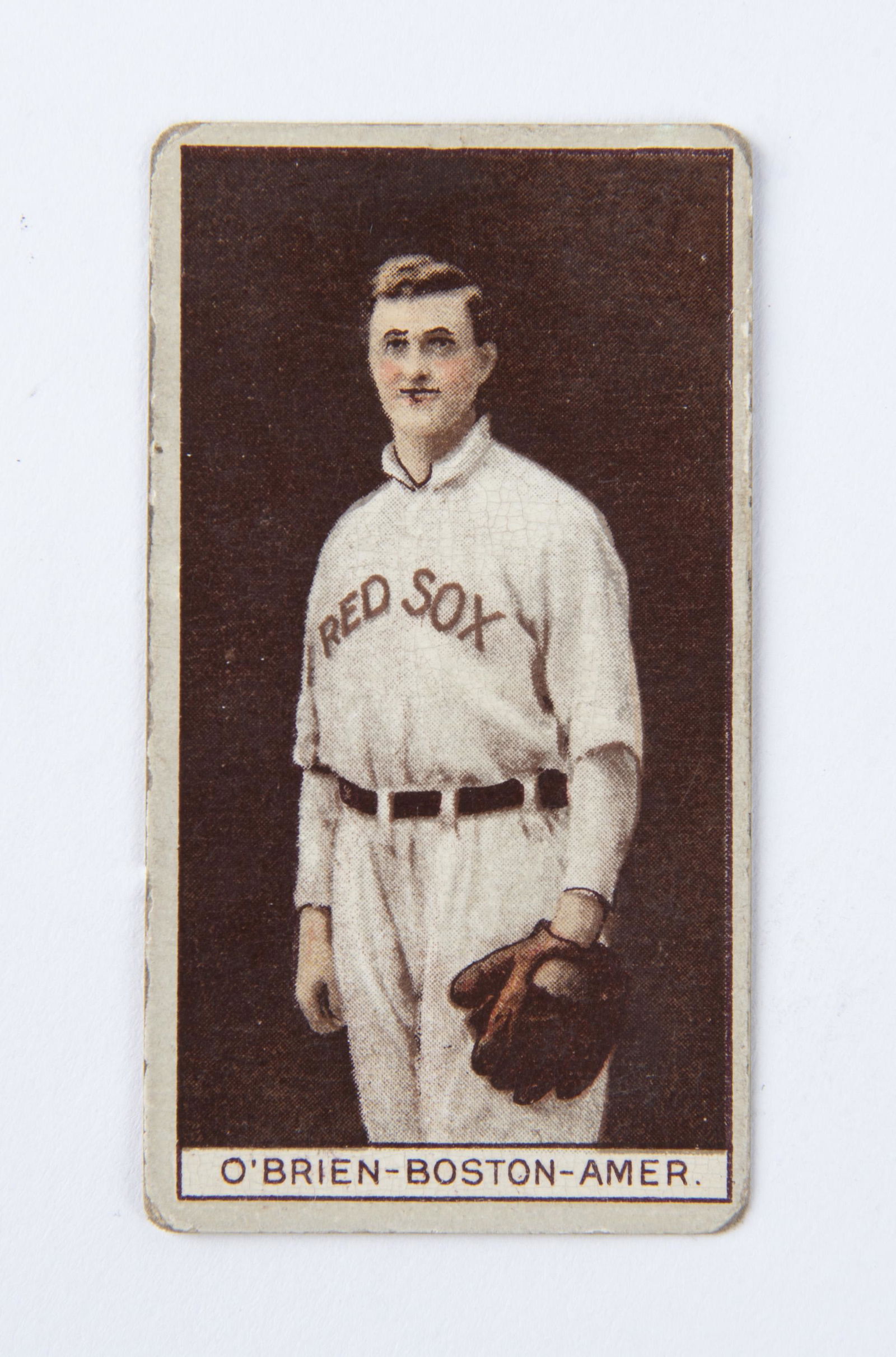 T207 1912 Brown Background Buck O'Brien (1 of 2)