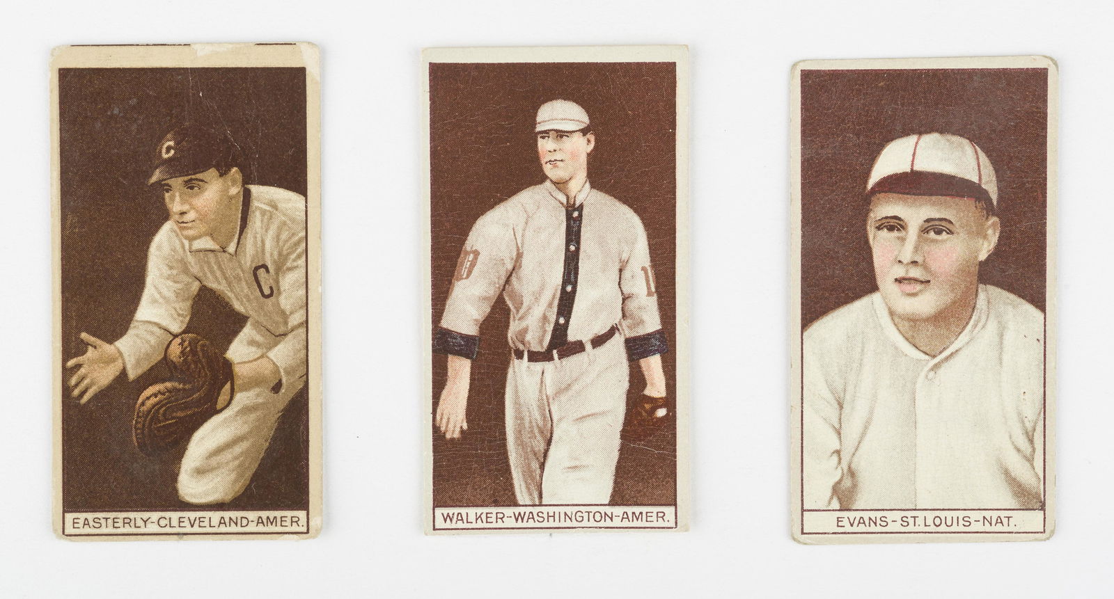 T207 1912 Easterly, Walker, & Evans: Brown background. Good-VG IMPORTANT: Before bidding, please read the terms and conditions below. When you registered for the auction you agreed to these terms and will be required to comply with them.