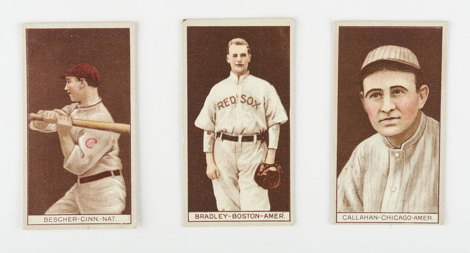 T207 1912 Bescher, Bradley, & Callahan (1 of 2)