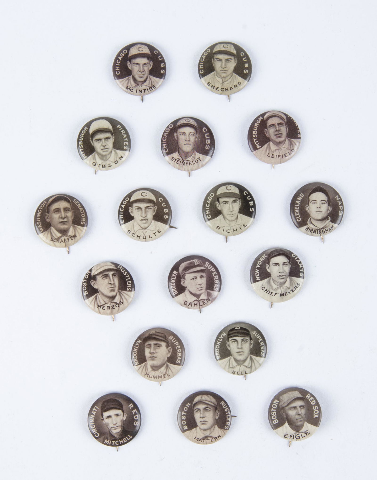 1910-1912 Sweet Caporal Pins (1 of 4)