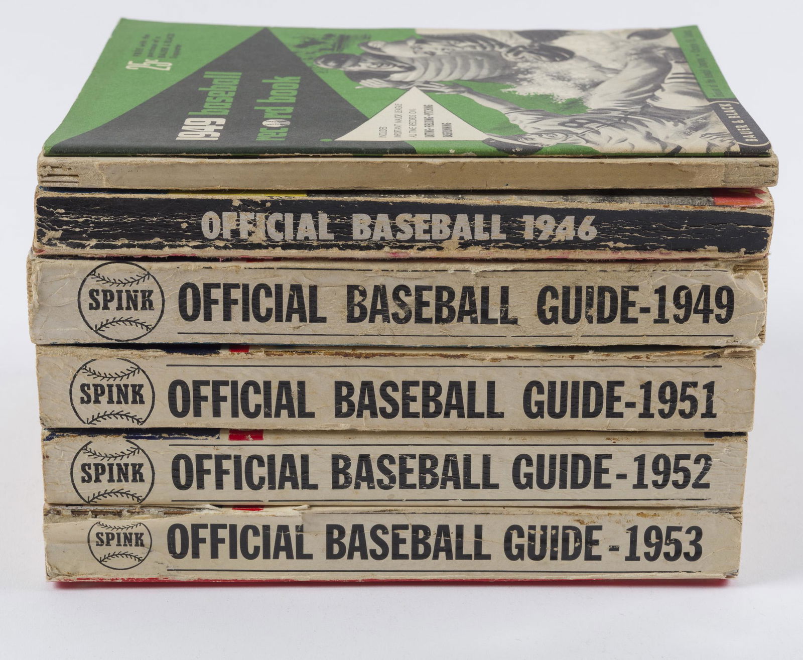 7 Mid Century Baseball Books (1 of 3)