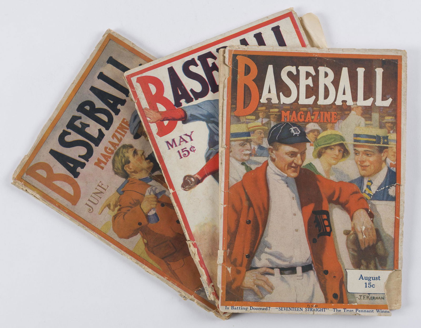 3 1916 Issues of Baseball Magazine (1 of 3)