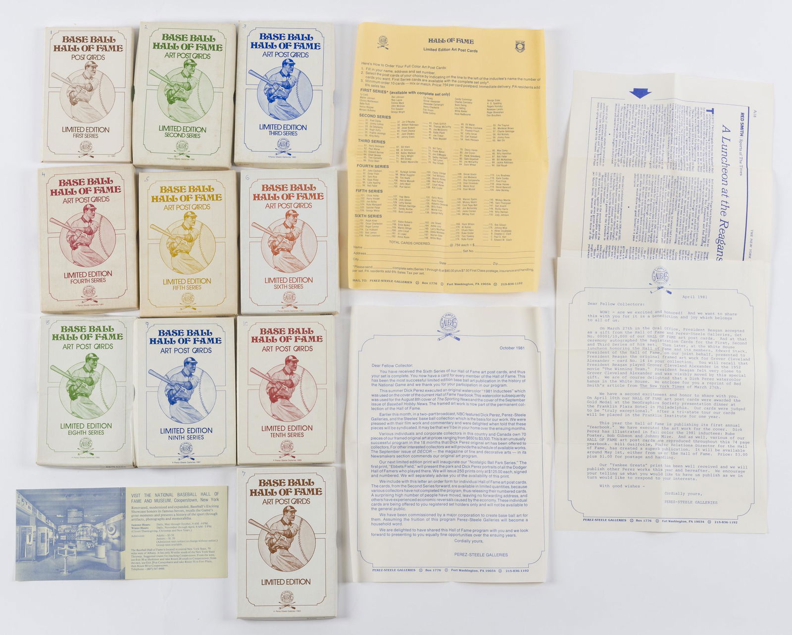 Complete Set of Dick Perez Postcards in OBs (1 of 12)