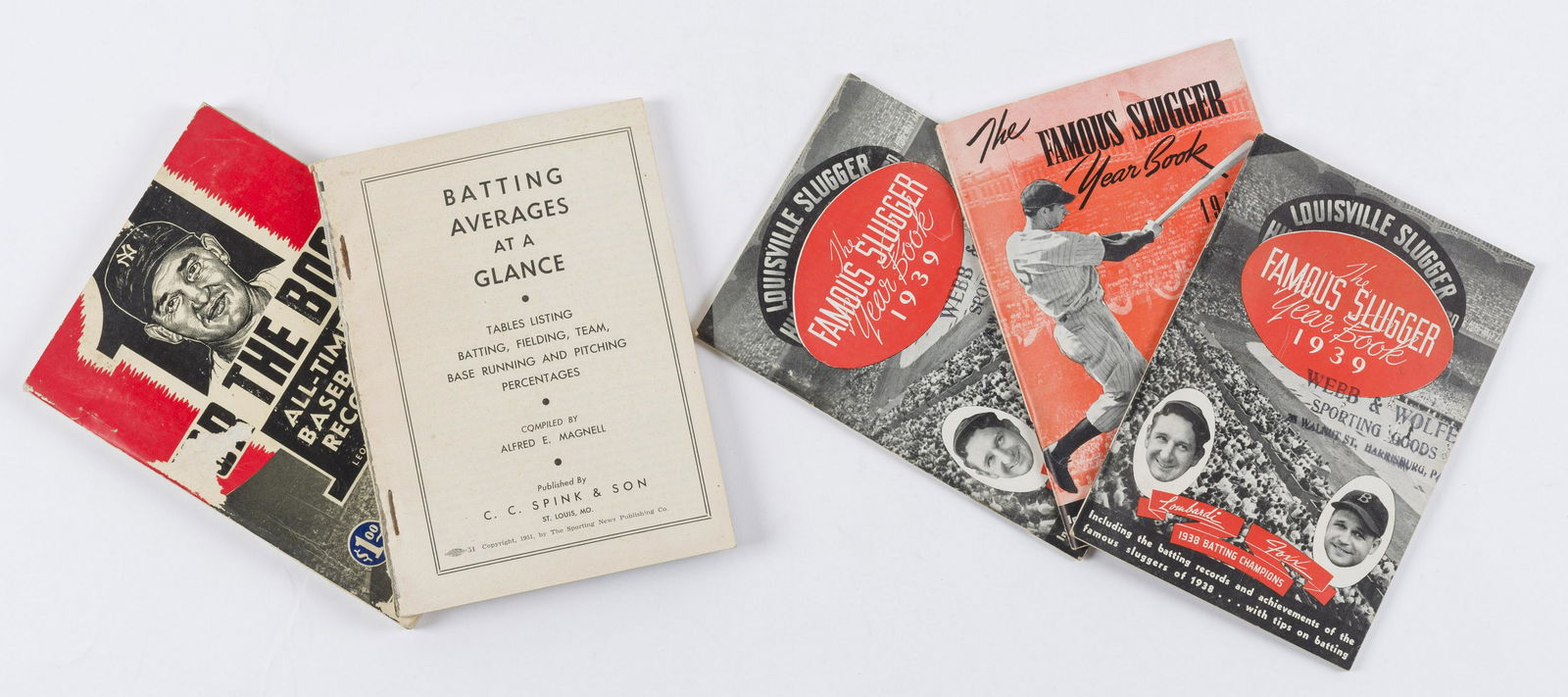 5 Mid Century Baseball Books (1 of 3)