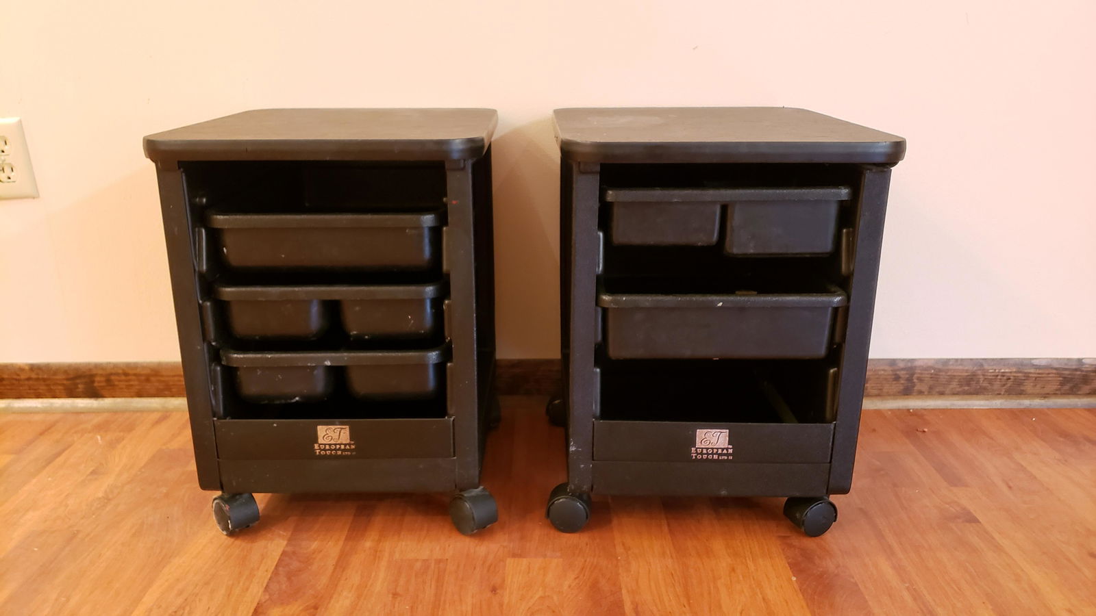 Pair of European Touch Accessory Carts (1 of 3)