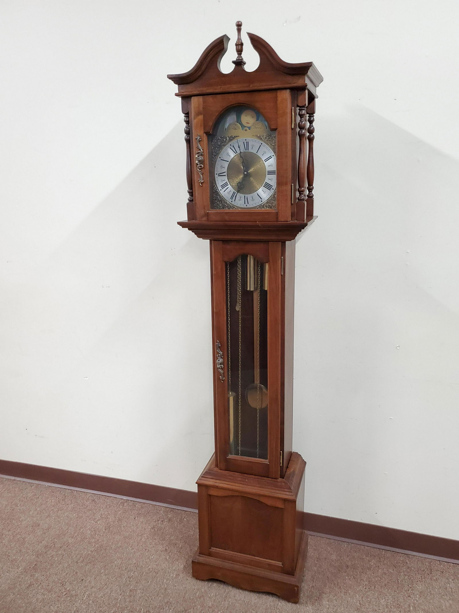 Emperor Clock Co Tall Case Clock (1 of 4)