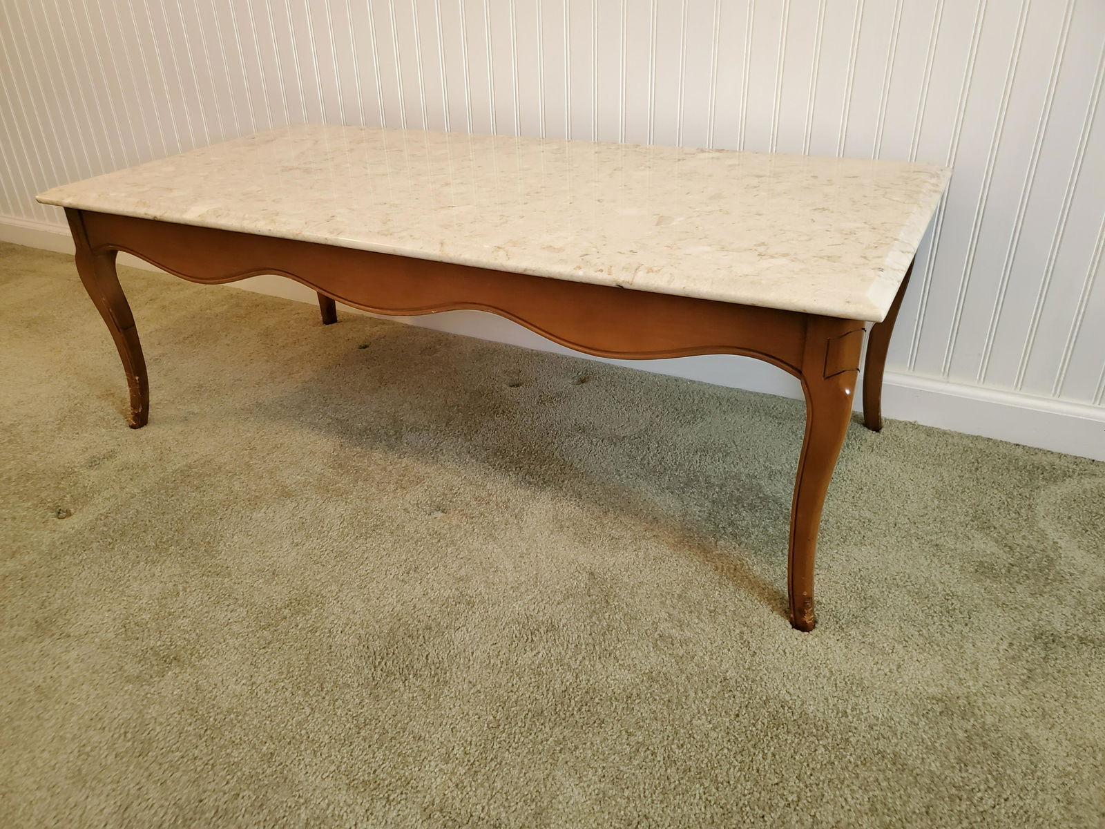 Marble Top Coffee Table (1 of 2)