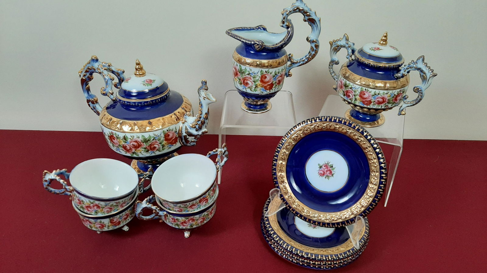 11 Pc Limoges Tea Set (1 of 4)