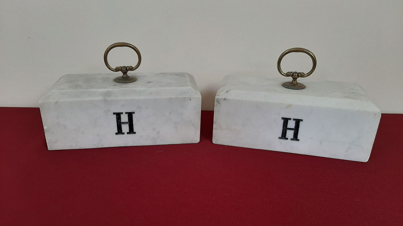 Pr Marble Door Stops (1 of 1)
