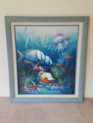 Charles Redmond Benolt Sunflowers Painting Charles Sep 24 2016 Great Estates Auctioneers Appraisers In Ny