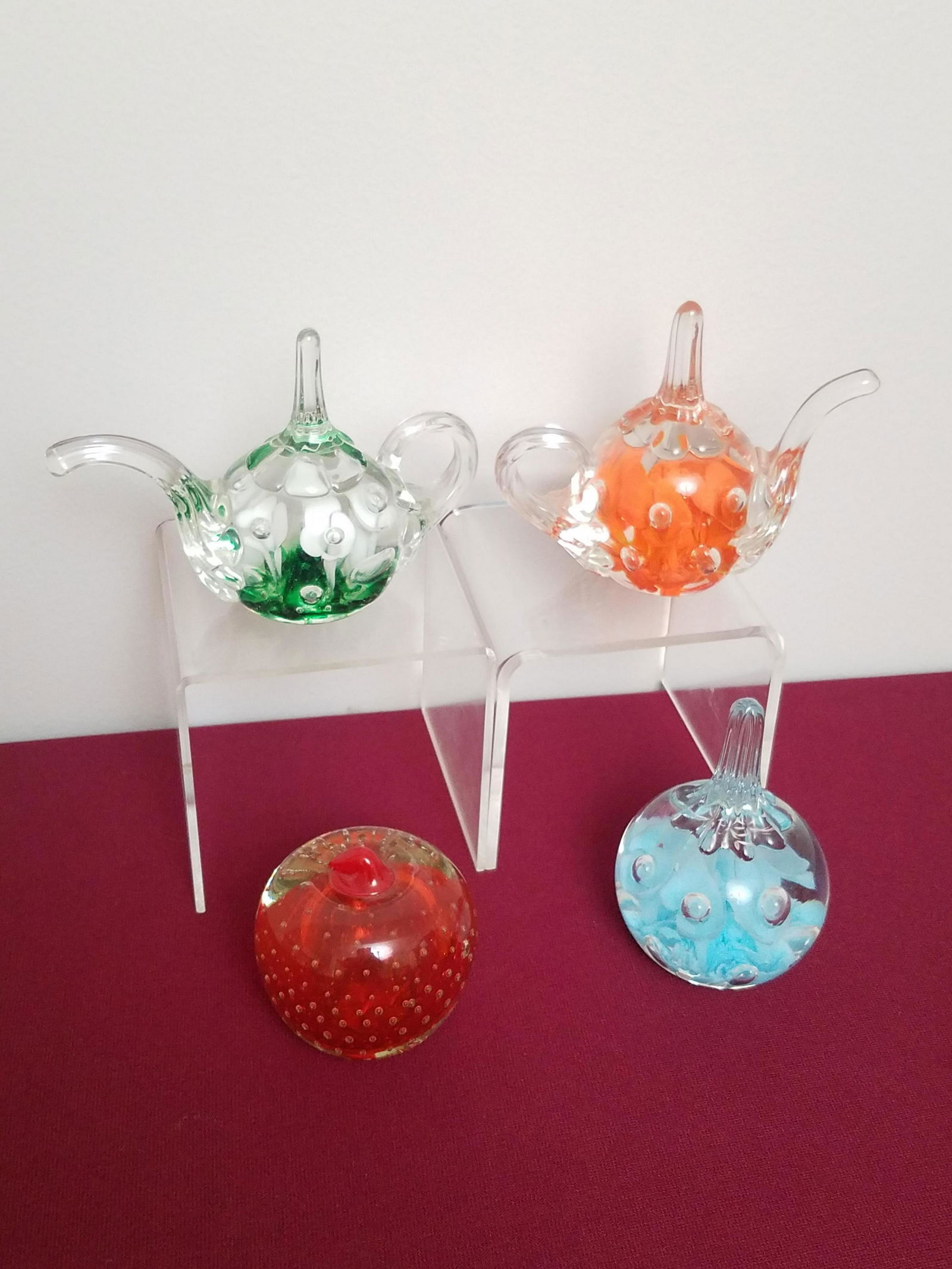 4 Paperweights incl. Joe St Clair (1 of 7)