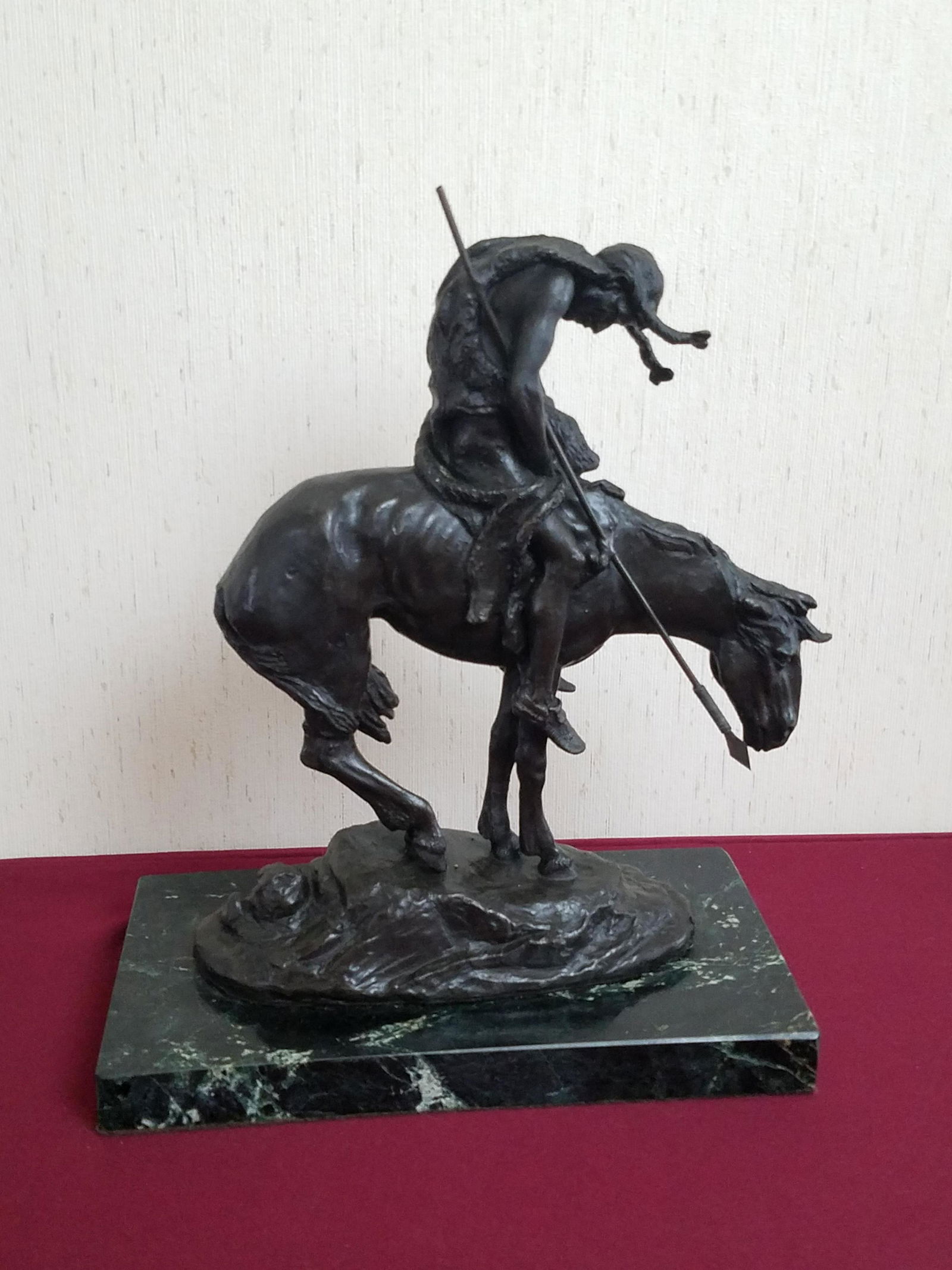 Fraser "End of the Trail" Bronze Sculpture (1 of 4)