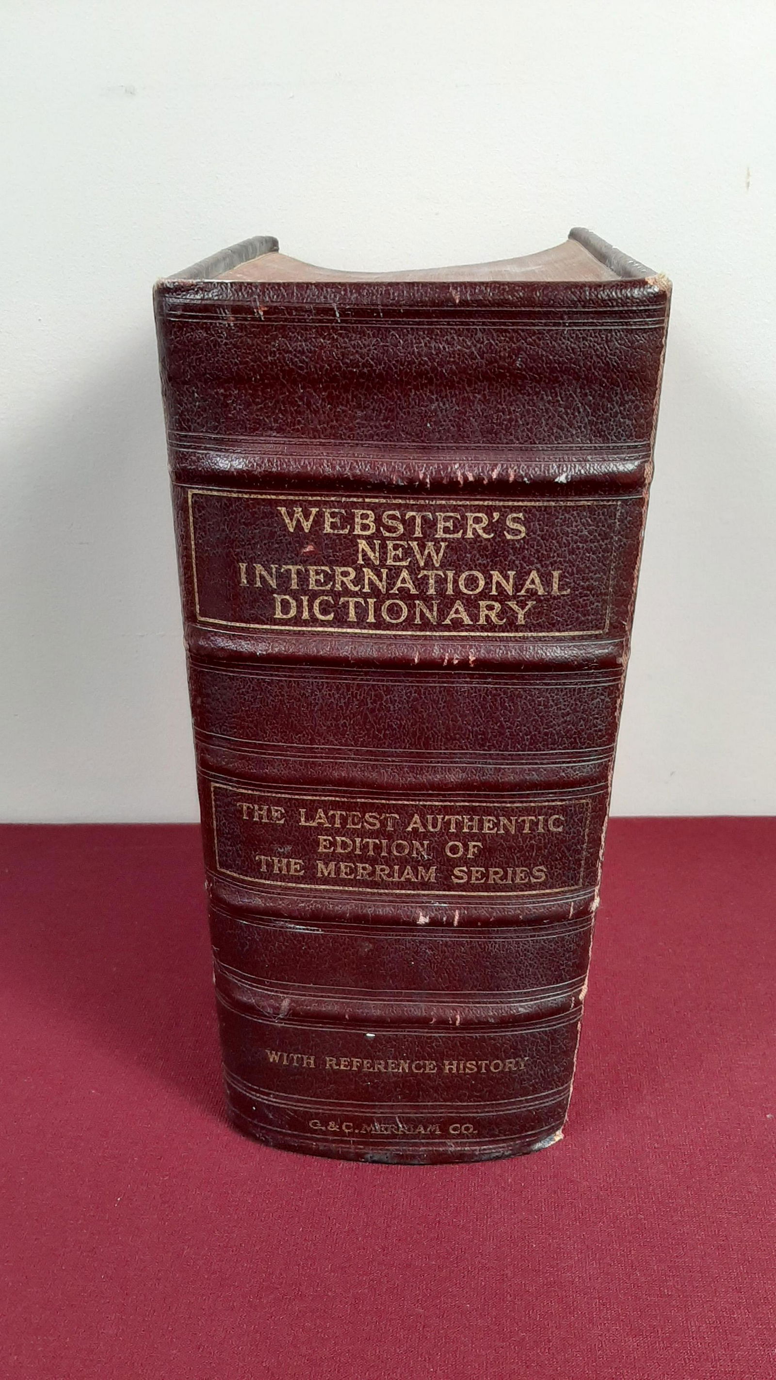 1929 Webster's New International Dictionary (1 of 3)