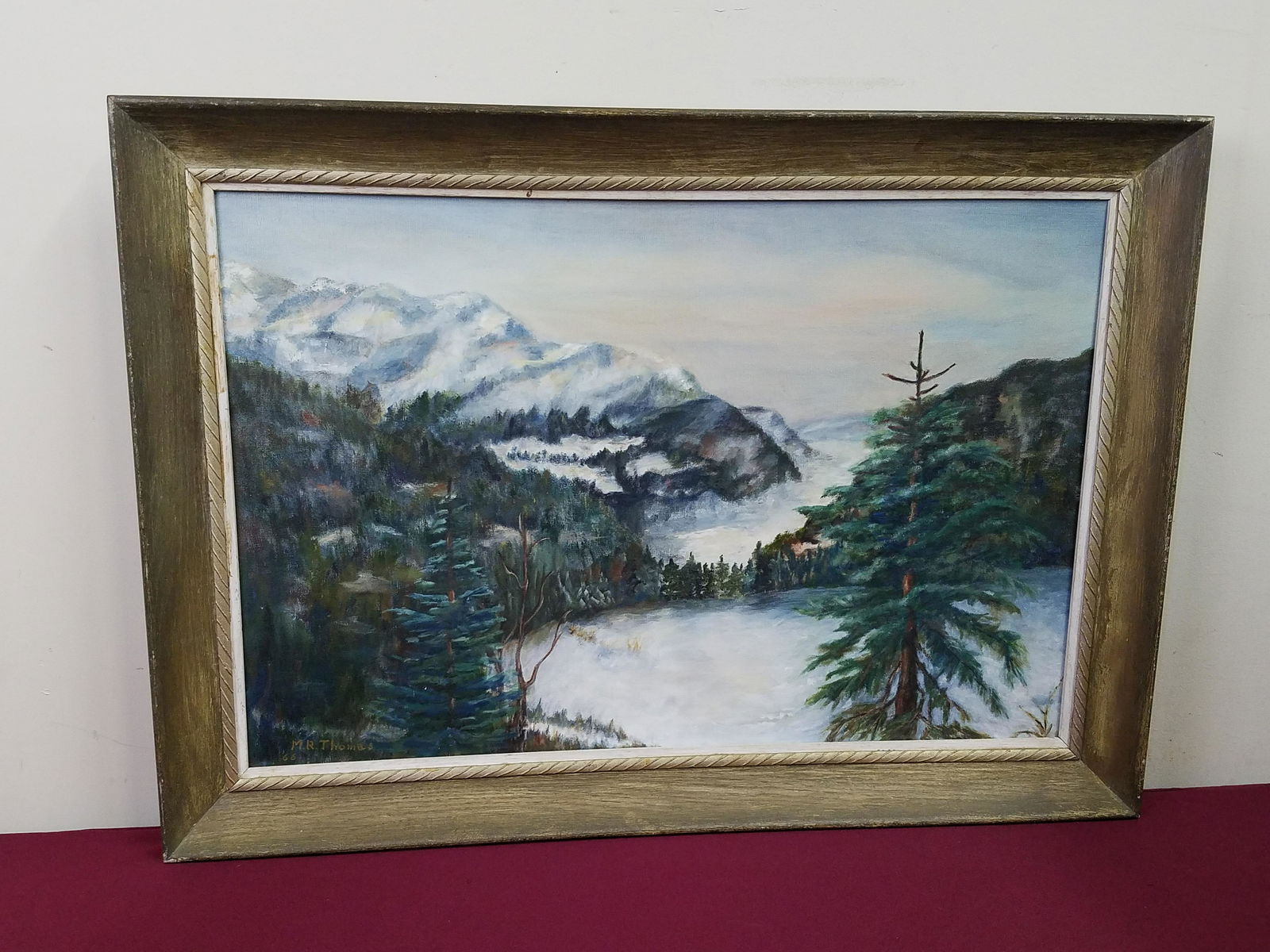 M. R. Thomas Mountain Scene (1 of 4)