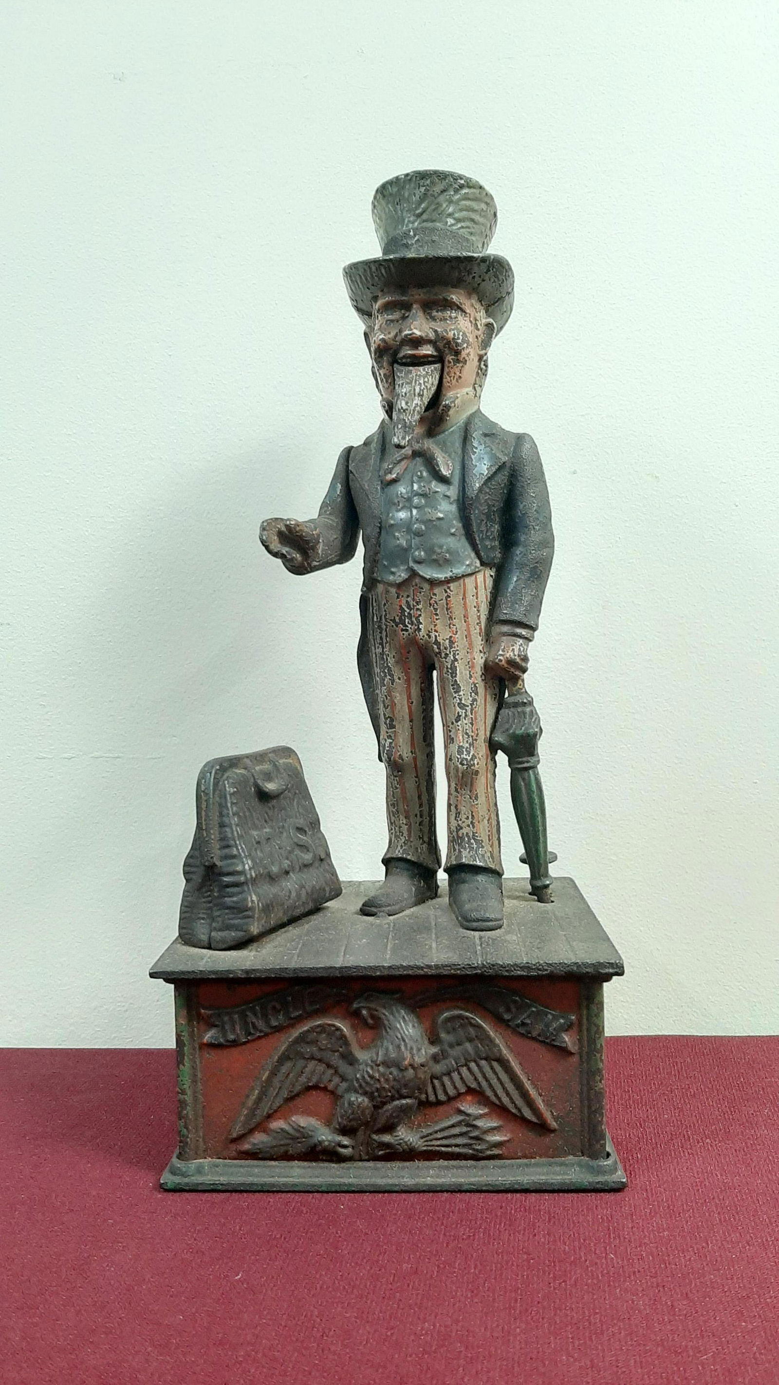 Shepard Hardware Co. Uncle Sam Mechanical Bank (1 of 7)