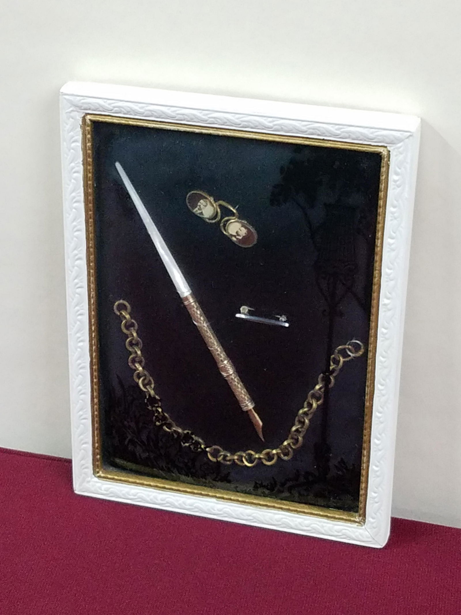 Theodore Roosevelt Pin Back Button in Shadow Box (1 of 7)