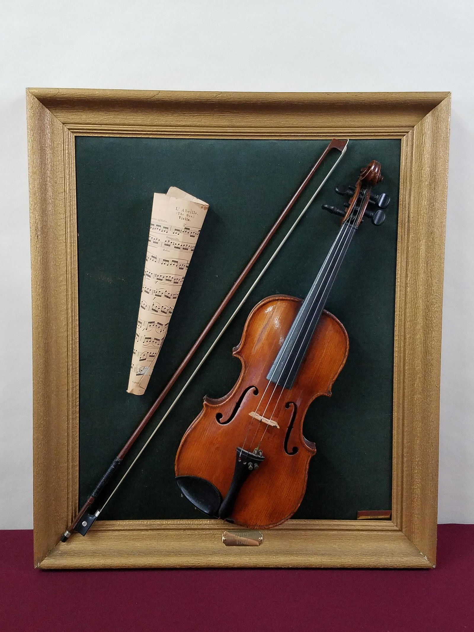 "HOPF 1861" Framed Violin (1 of 5)