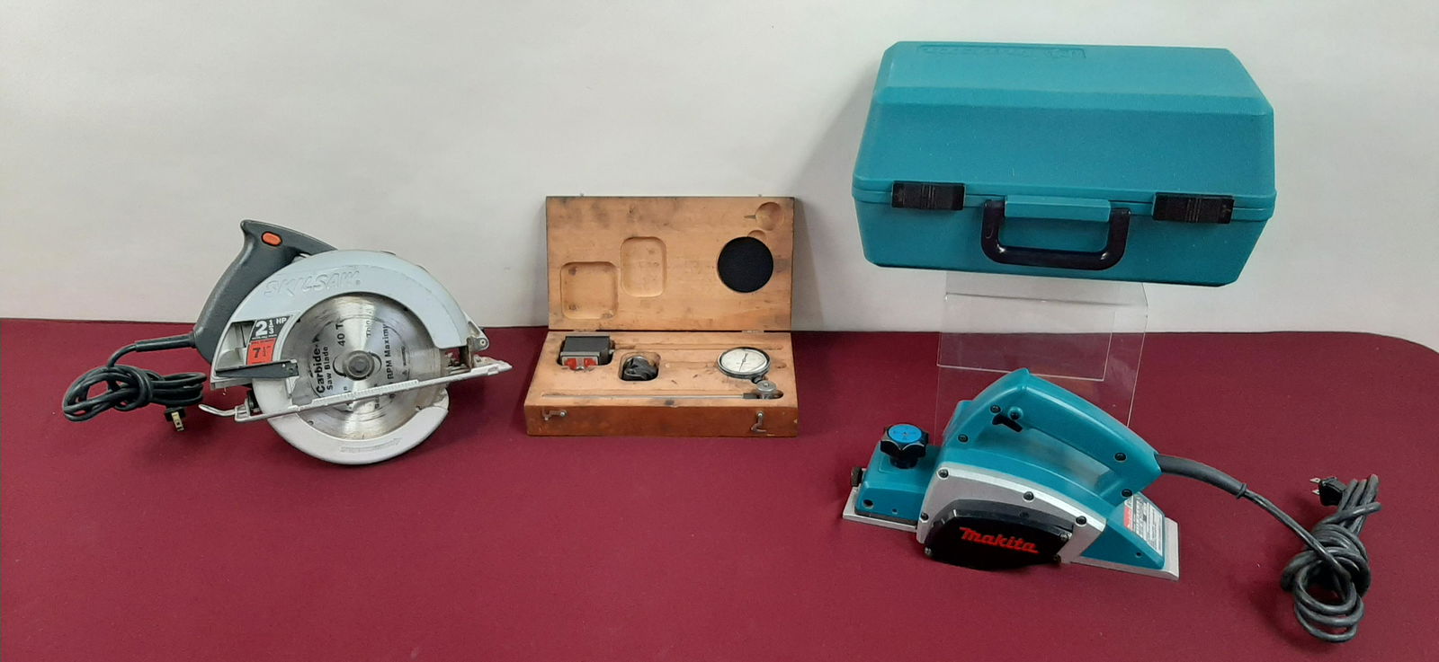 Skil Saw, Makita Planer, and Starret Micrometer (1 of 6)