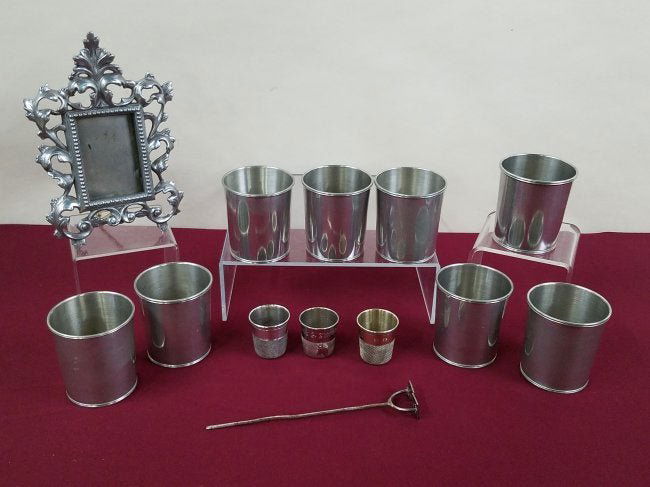 13 Pcs Pewter and Silverplate (1 of 6)