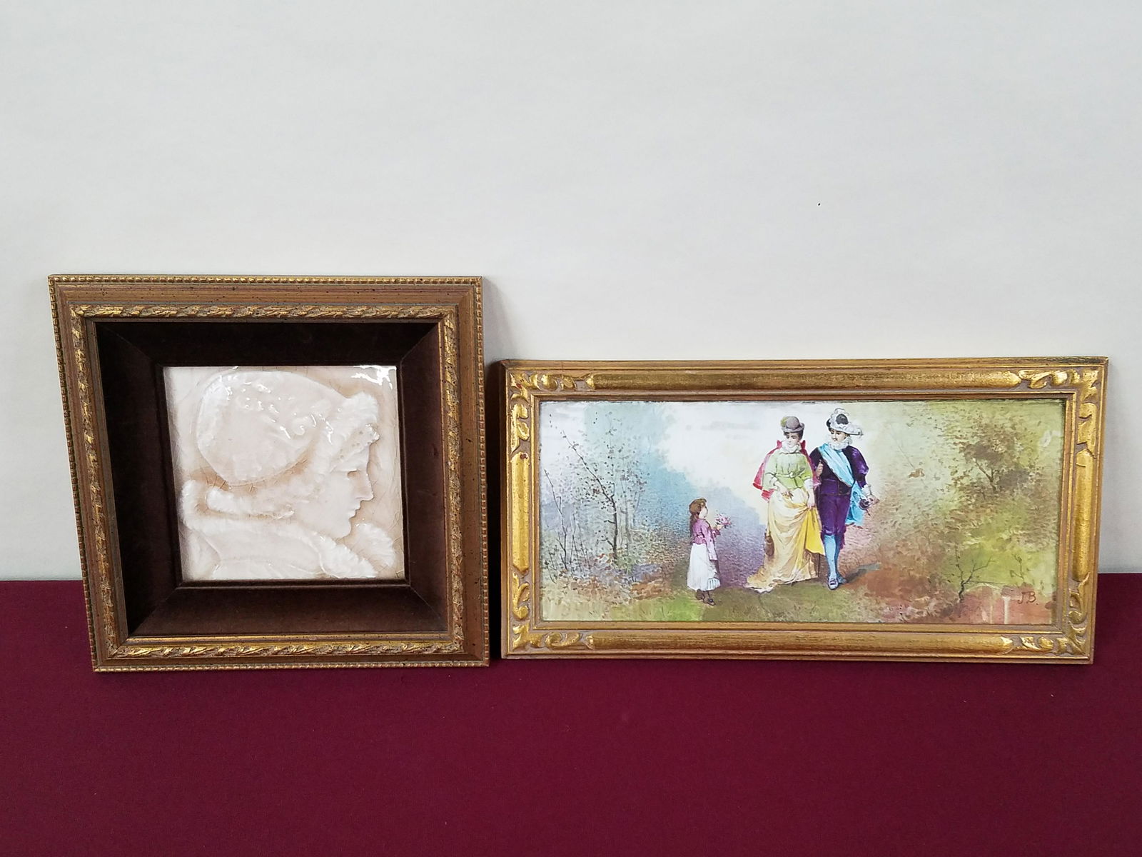 2 Portrait Tiles incl Painted (1 of 7)