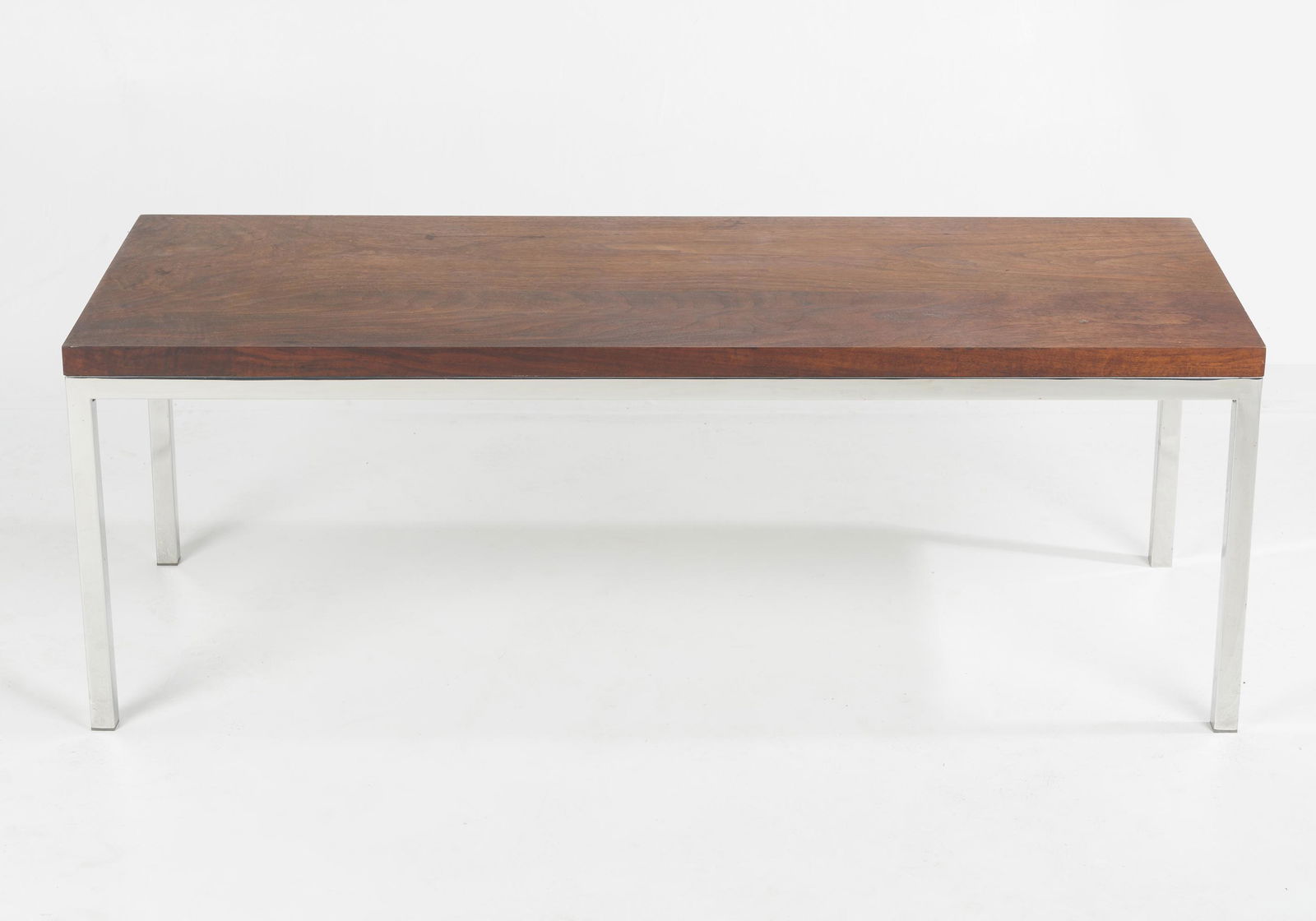 Mid Century Modern Rosewood & Chrome Coffee Table (1 of 2)