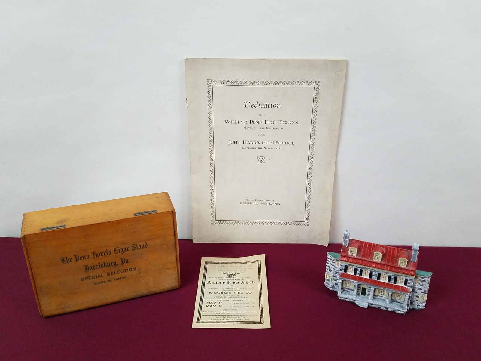 4 Pcs Harrisburg PA Ephemera (1 of 10)