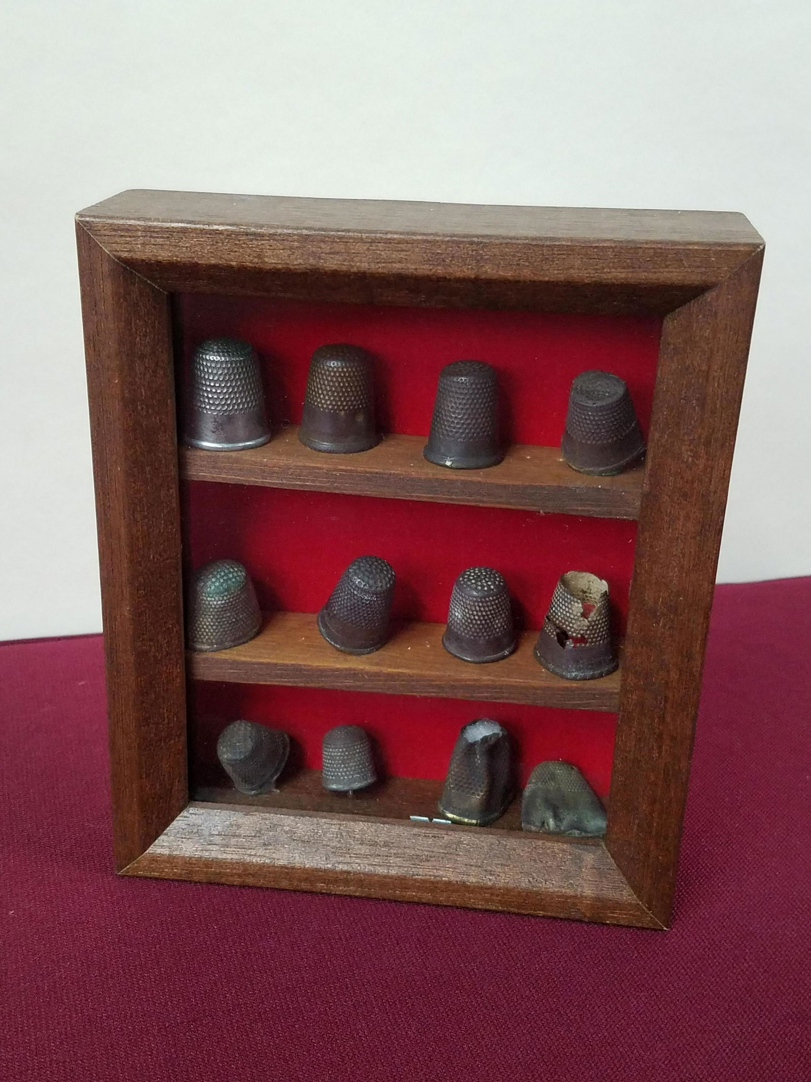 9 Civil War Thimbles from Northern VA Diggings (1 of 2)